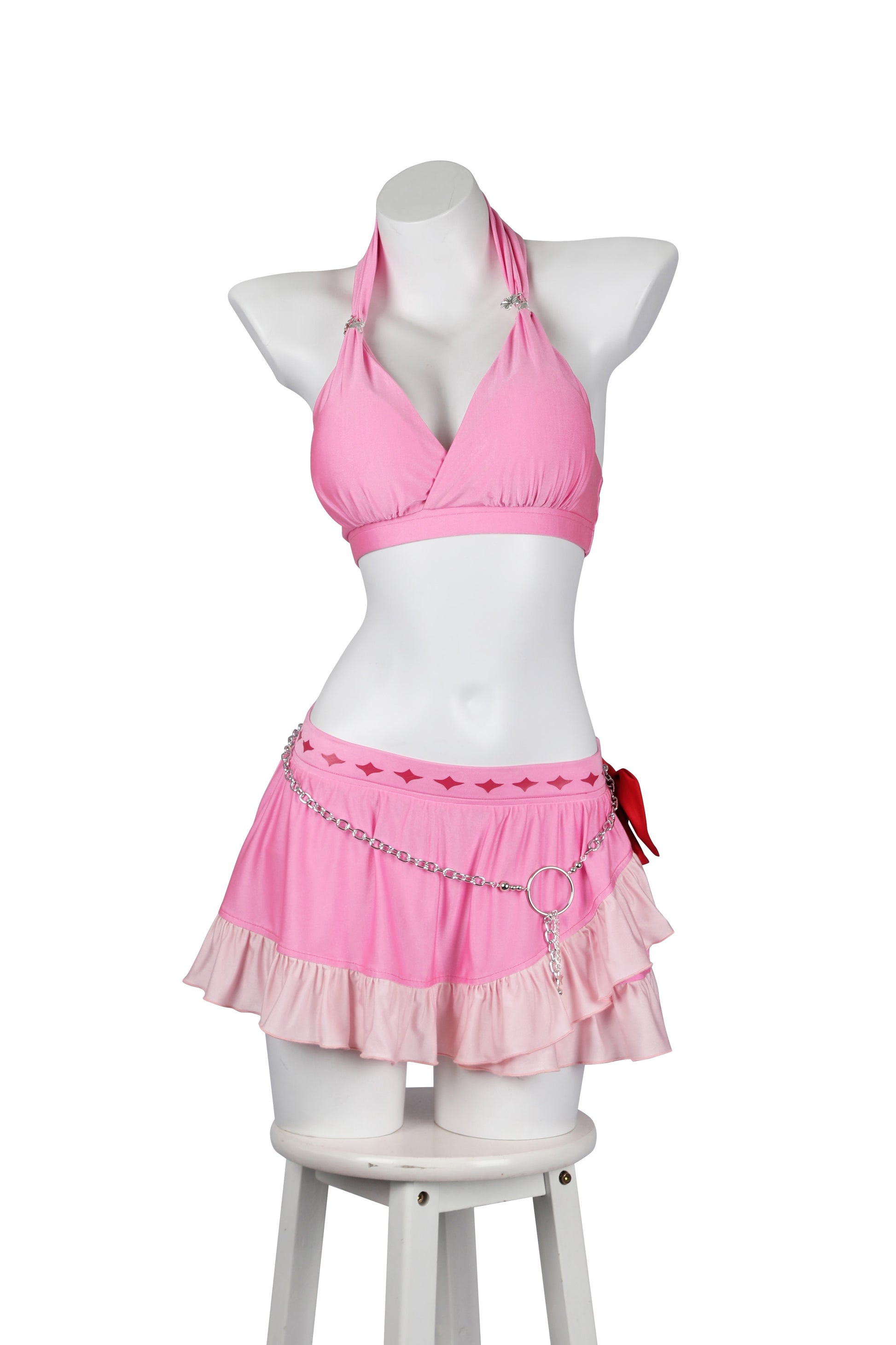Aerith Gainsborough zwempak Cosplay Kostuum