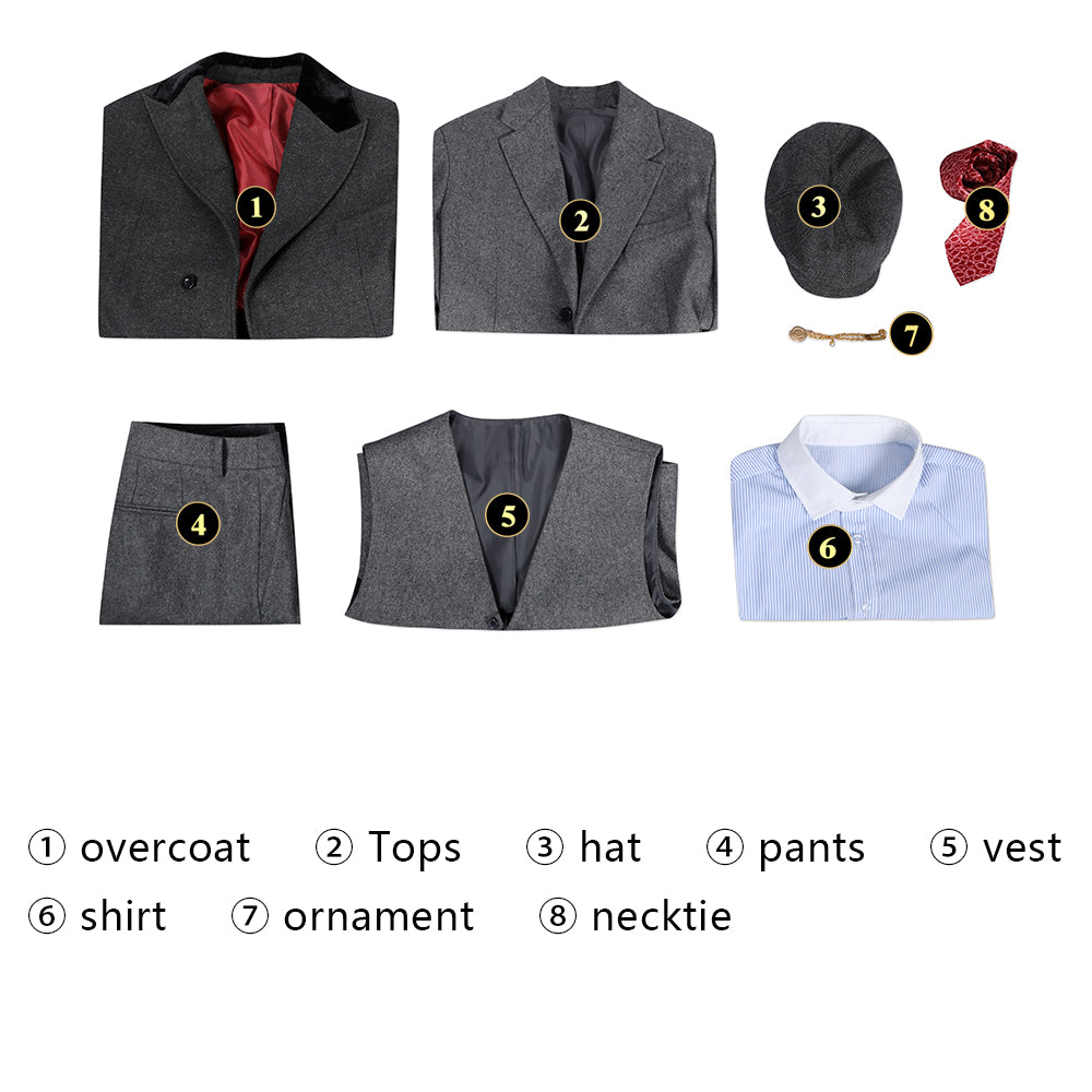 Tommy Shelby Pak Cosplay Kostuum