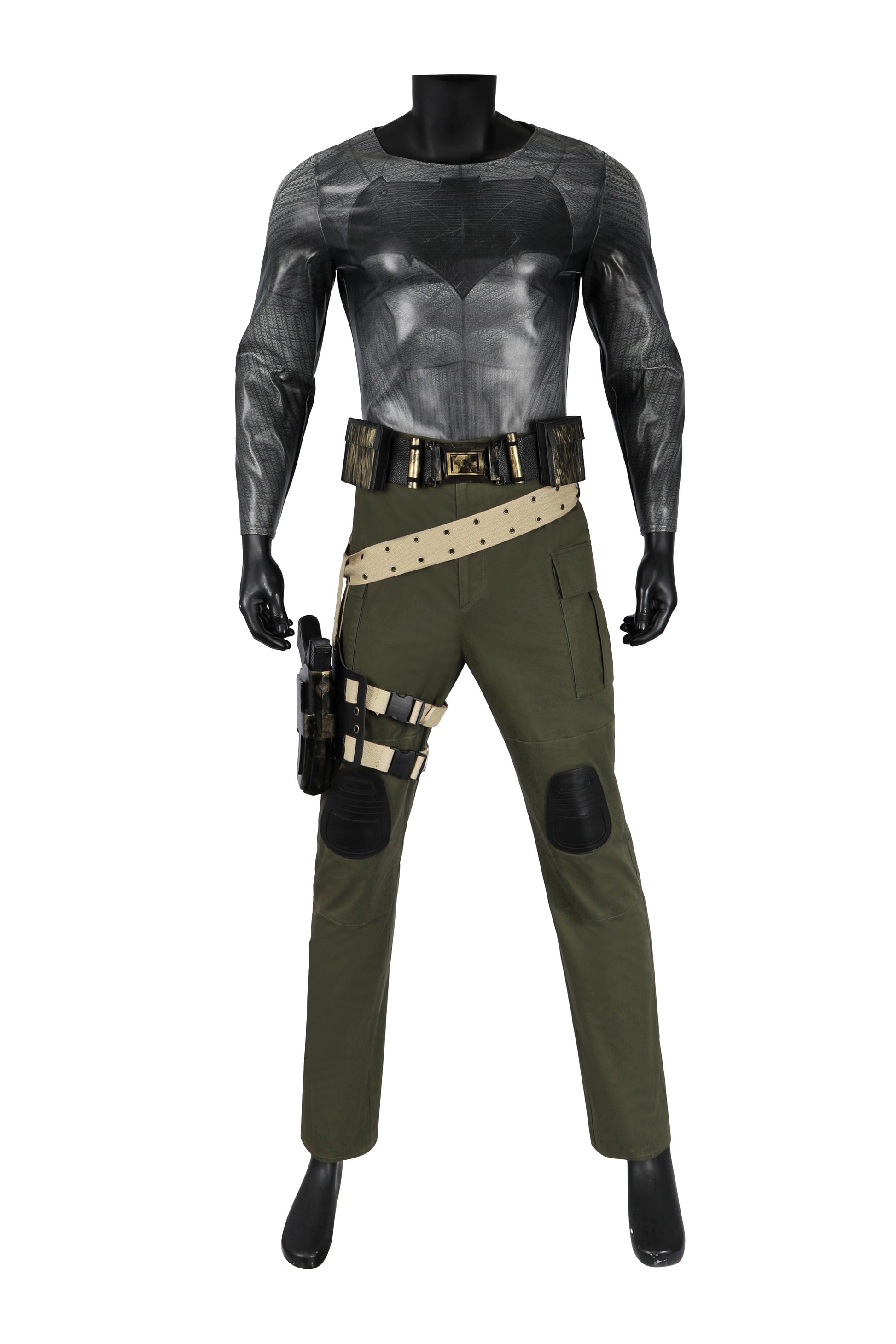 Bruce Wayne Cosplay Kostuum Bruin Outfit