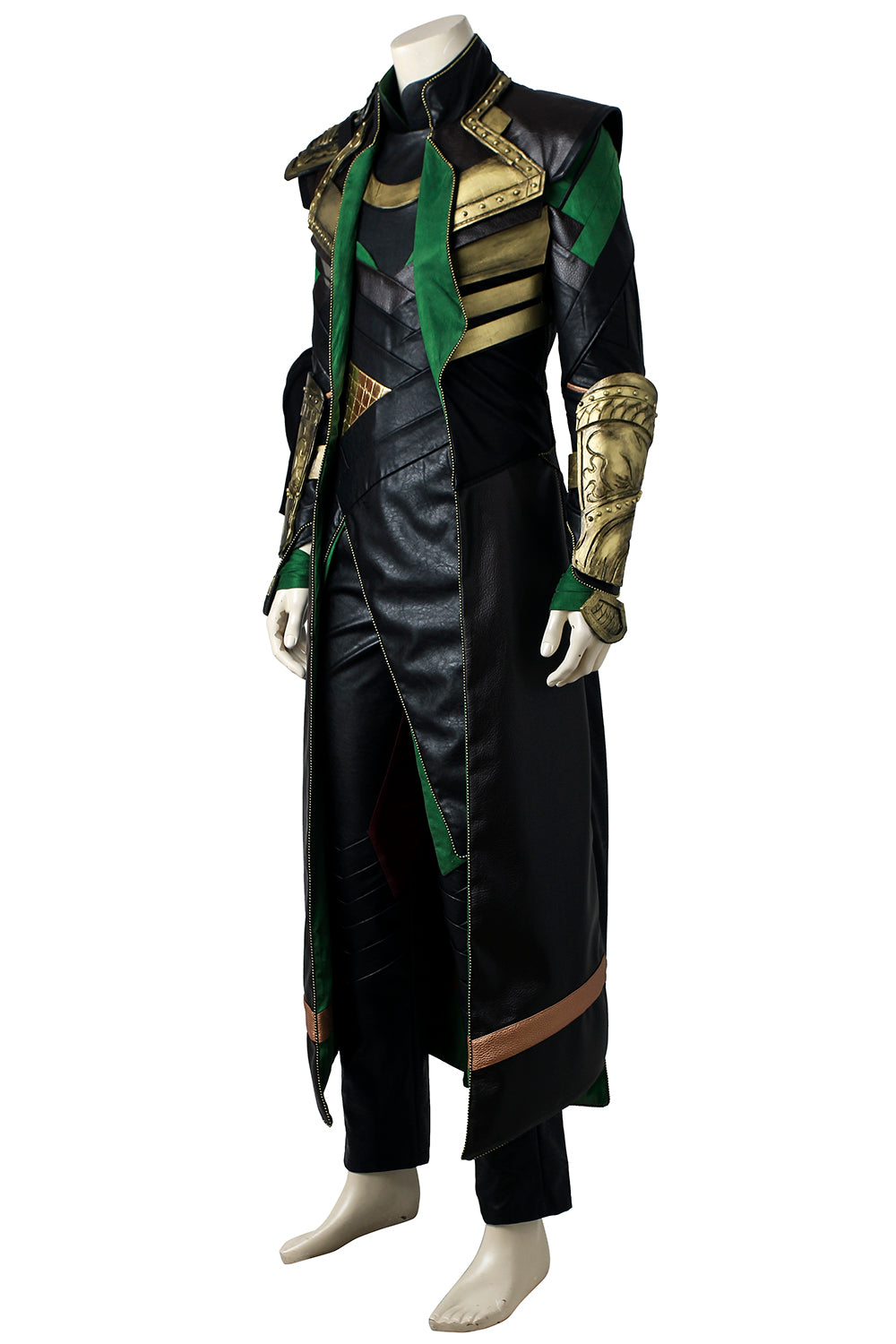 The Avengers Loki Outfit Cosplay Kostuum