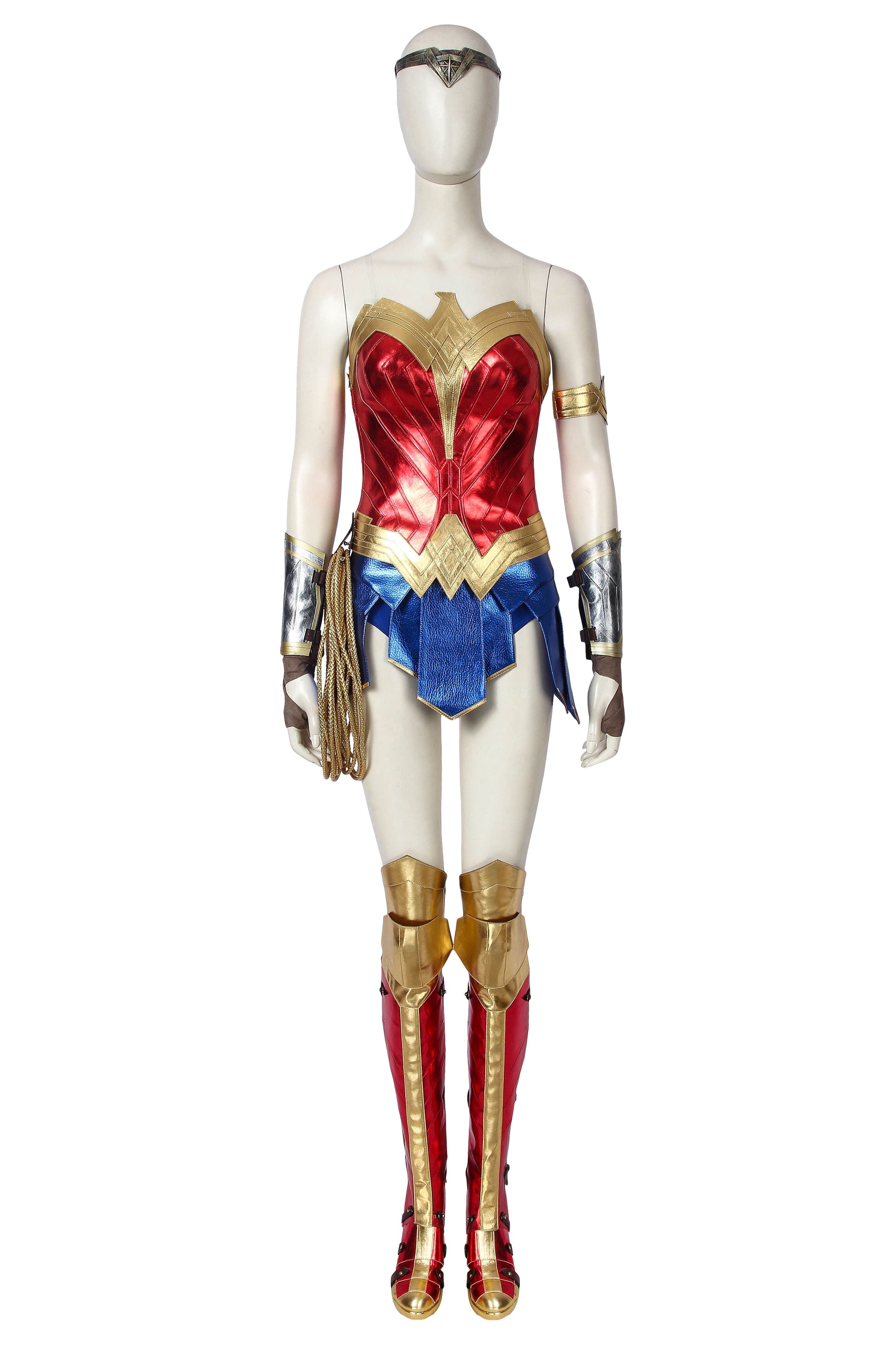 Wonder Woman Diana Prince Goud Era Cosplay Pak