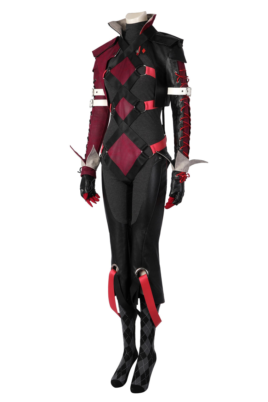 Harley Quinn Boss Outfit Cosplay Kostuum
