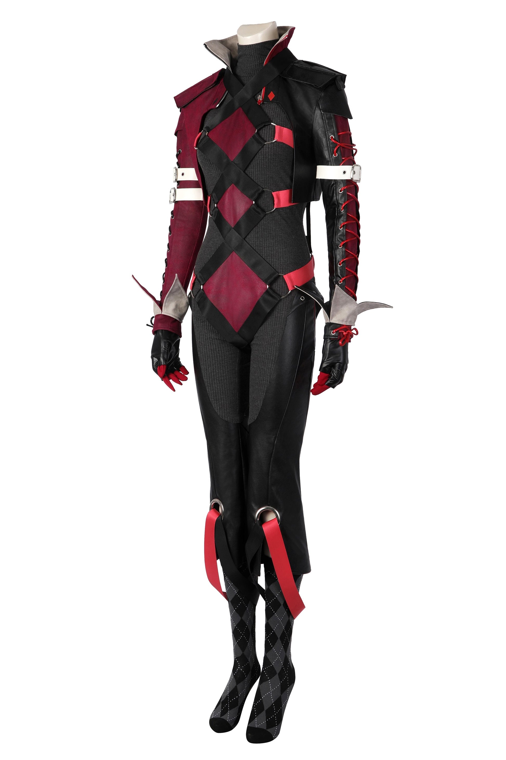 Harley Quinn Boss Outfit Cosplay Kostuum