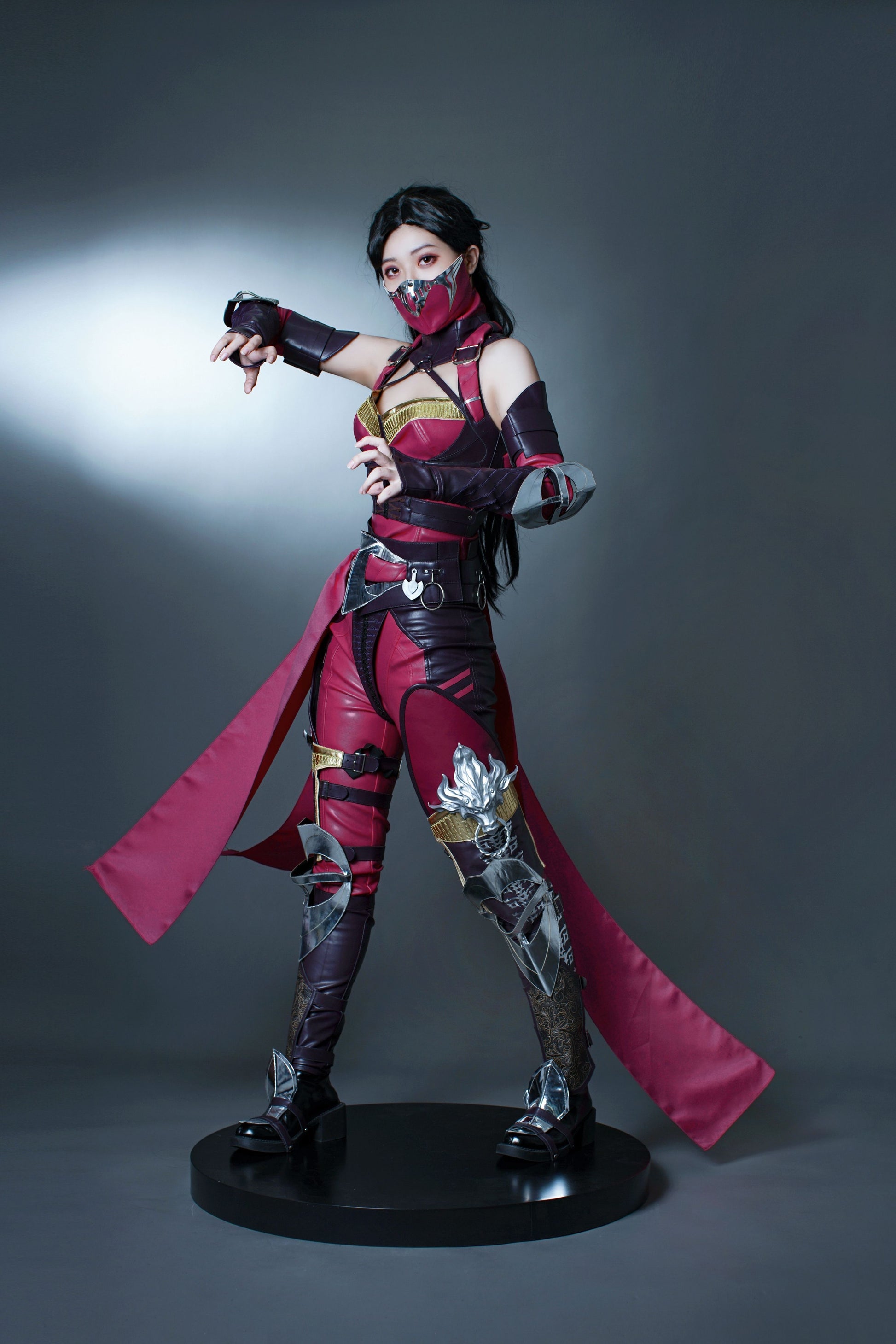Mileena cosplay kostuum