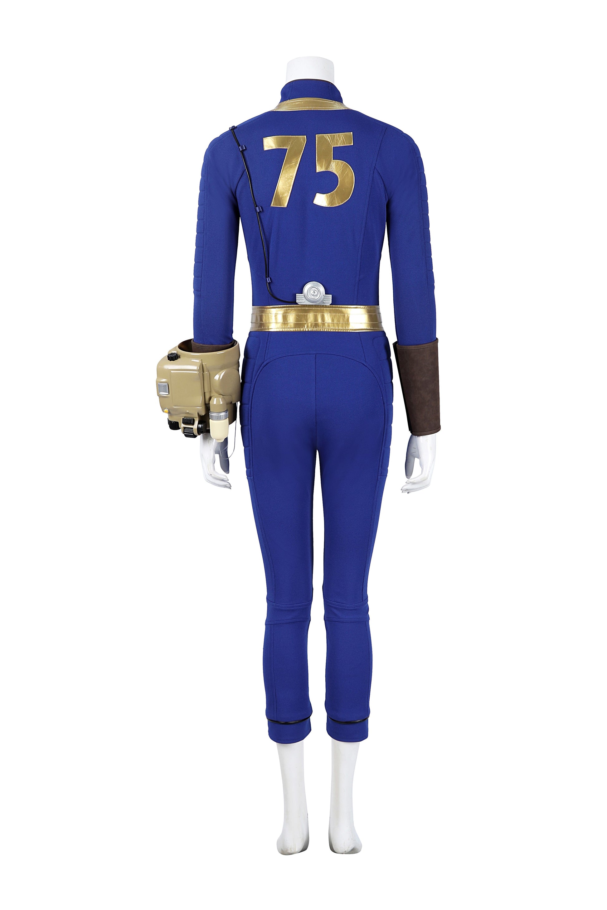 Fallout Nr. 75 Blauw Overall Cosplay Kostuum