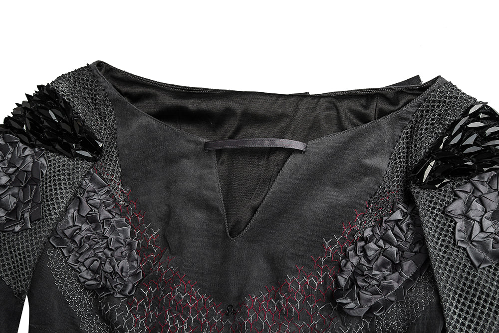 Daenerys Targaryen Zwarte Jurk Cosplay Kostuum