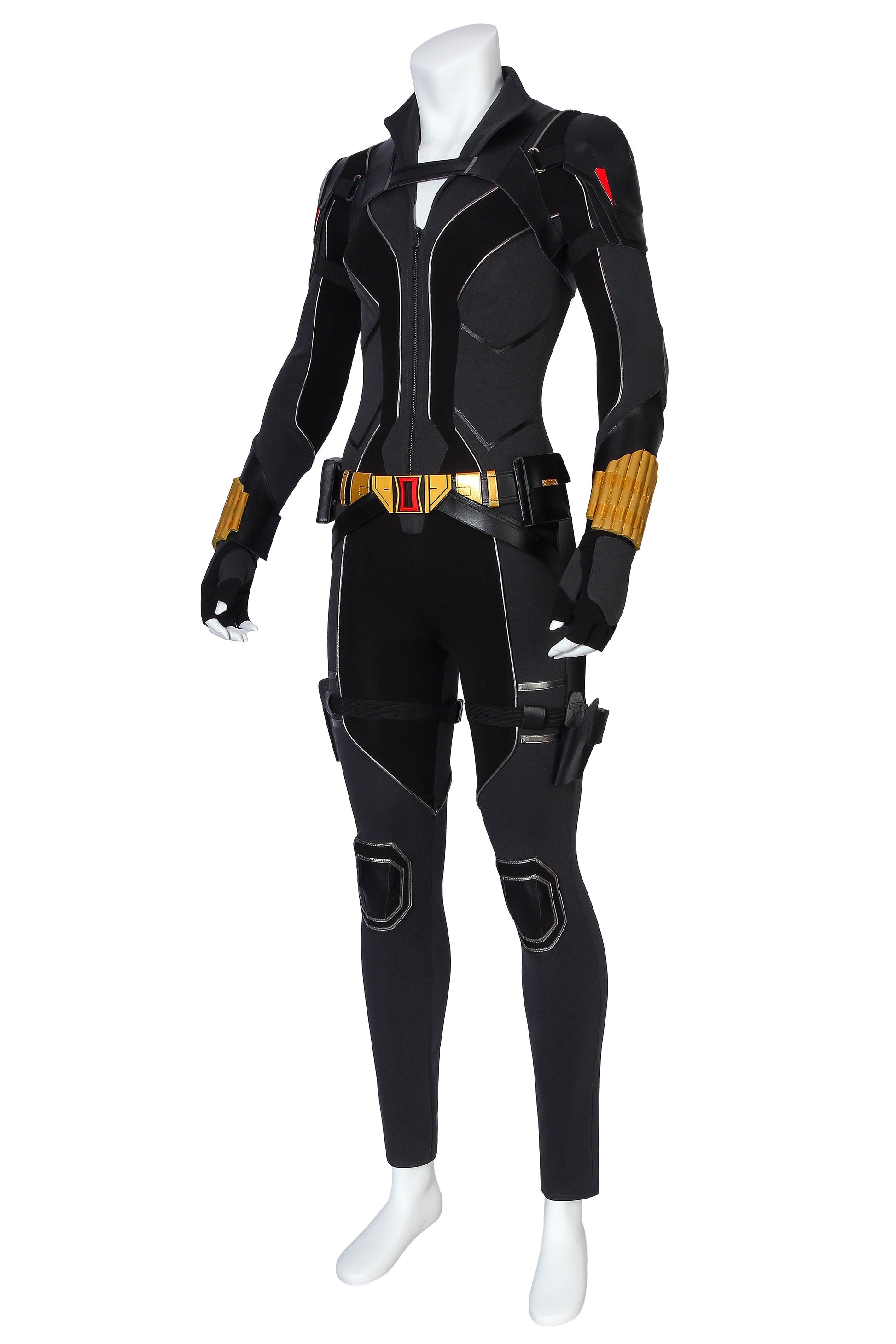 Natasha Romanoff Cosplay Kostuum Zwart pak