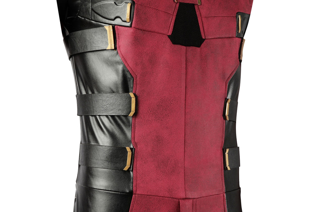 Wade Wilson Rood Outfit Cosplay Kostuum