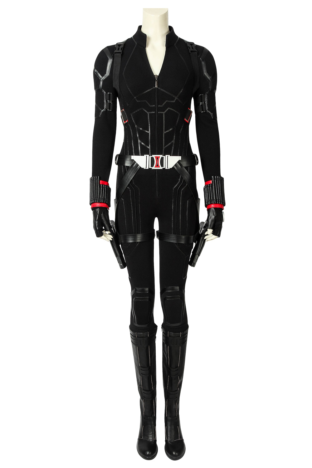 Avengers Black Widow Jumpsuit Cosplay Pak