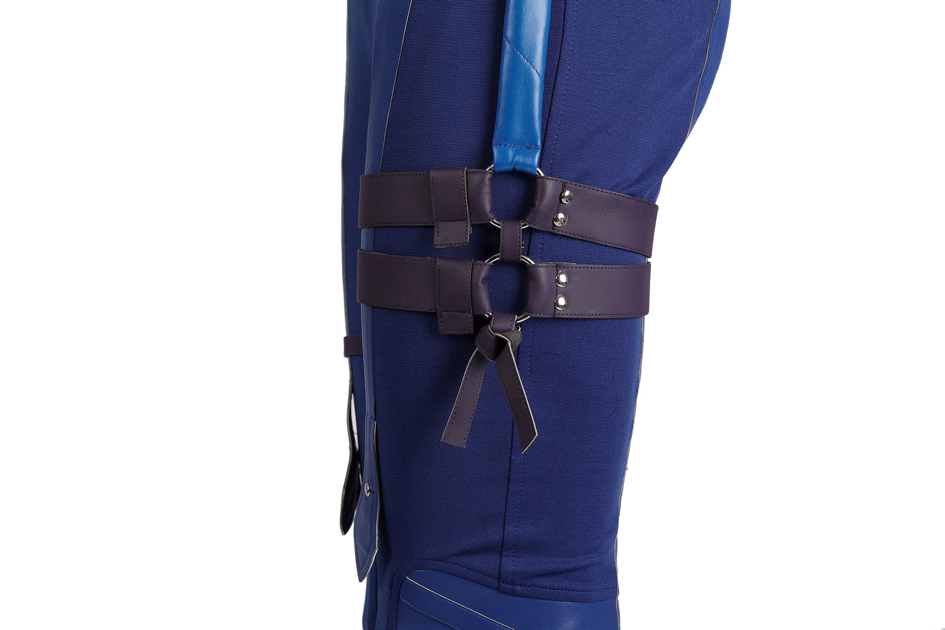 Kitana Cosplay Kostuum Blauwe Outfit