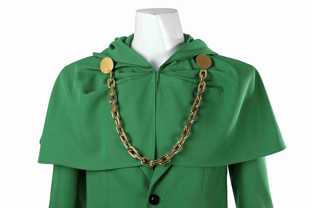 Victor von Doom Groen Outfit Cosplay Kostuum