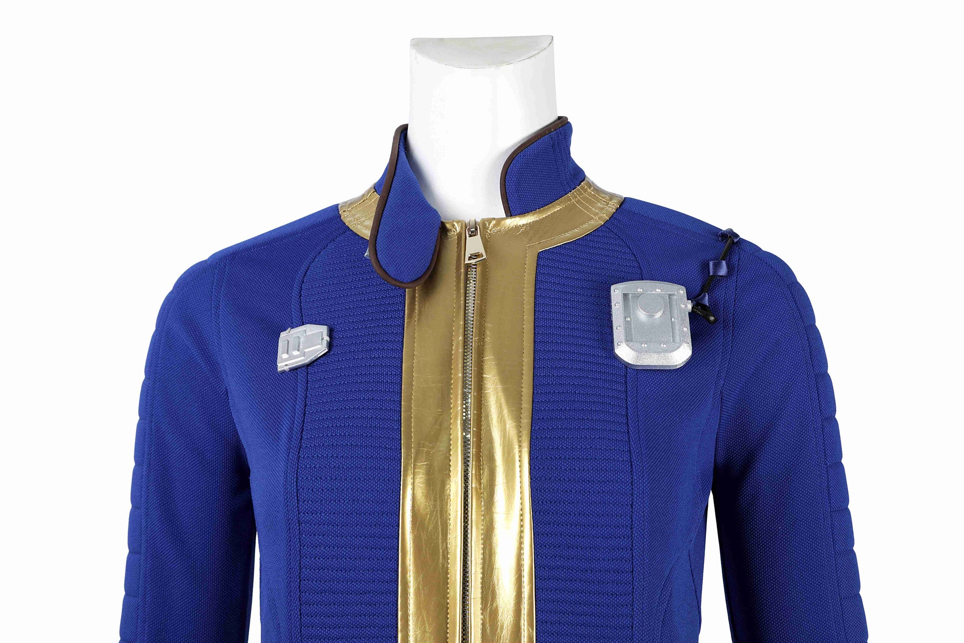 Fallout Nr. 75 Blauw Overall Cosplay Kostuum
