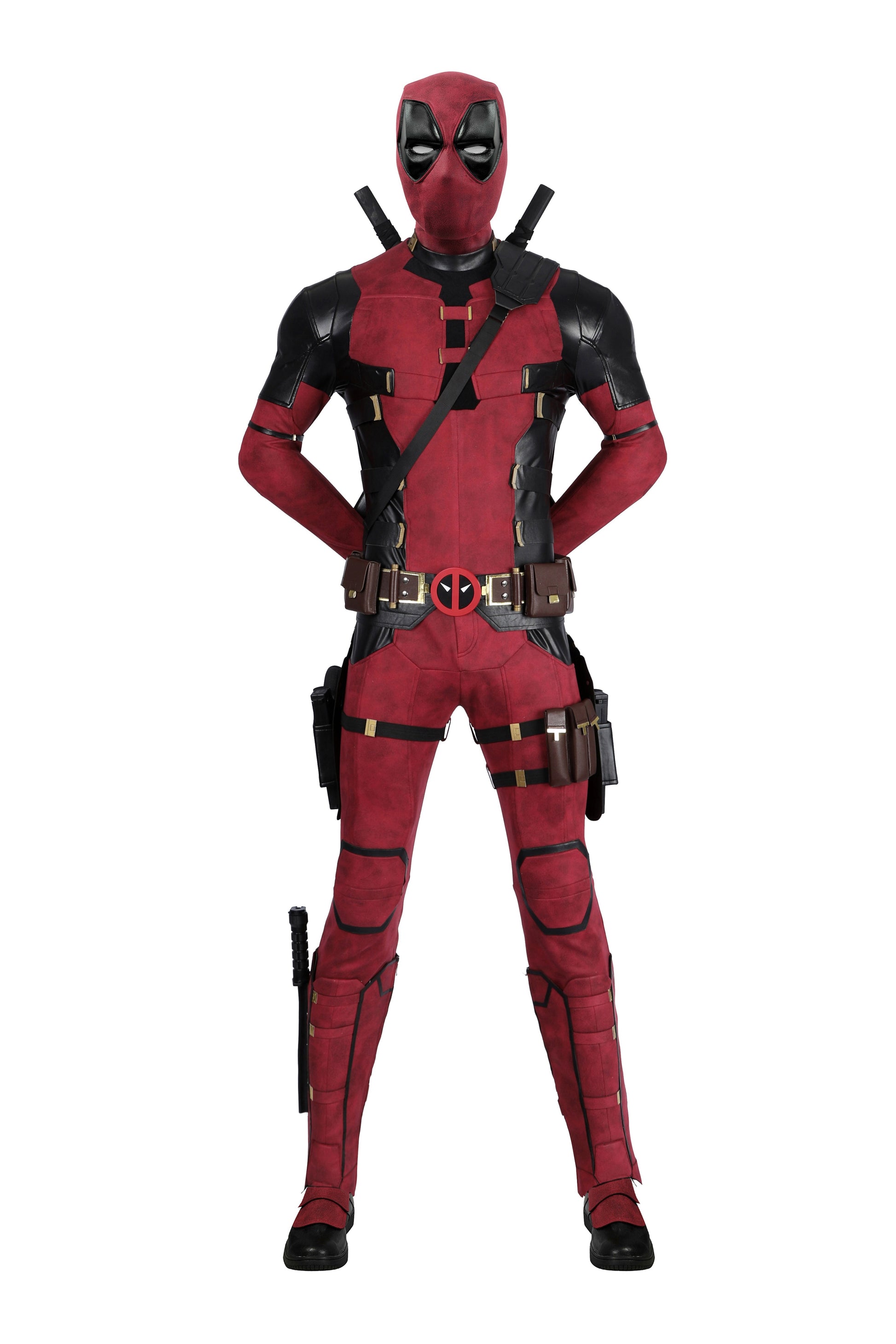 Wade Wilson Rood Outfit Cosplay Kostuum
