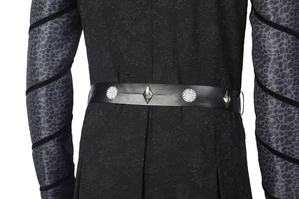 Daemon Targaryen Zwart Outfit Cosplay Kostuum