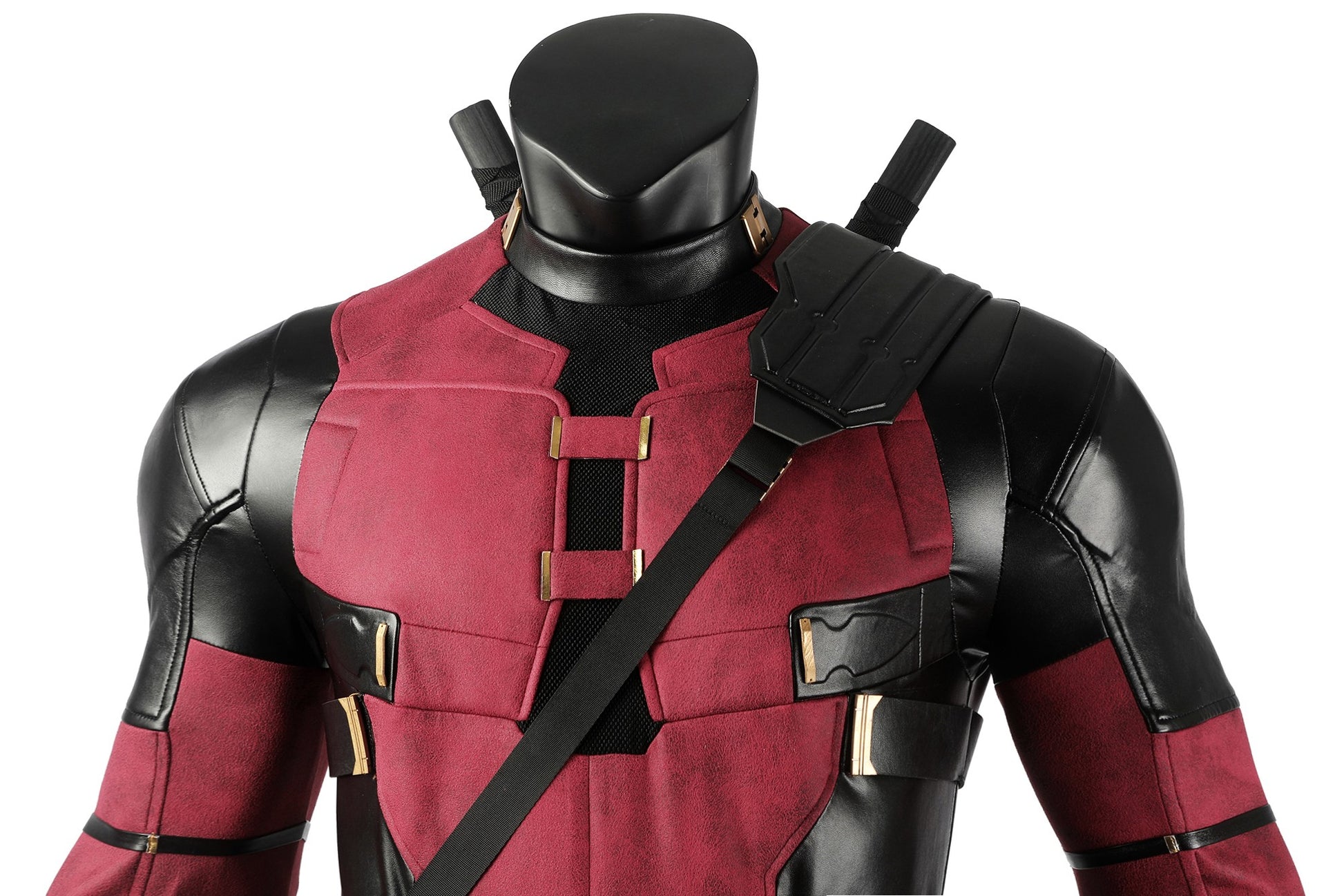 Wade Wilson Rood Outfit Cosplay Kostuum