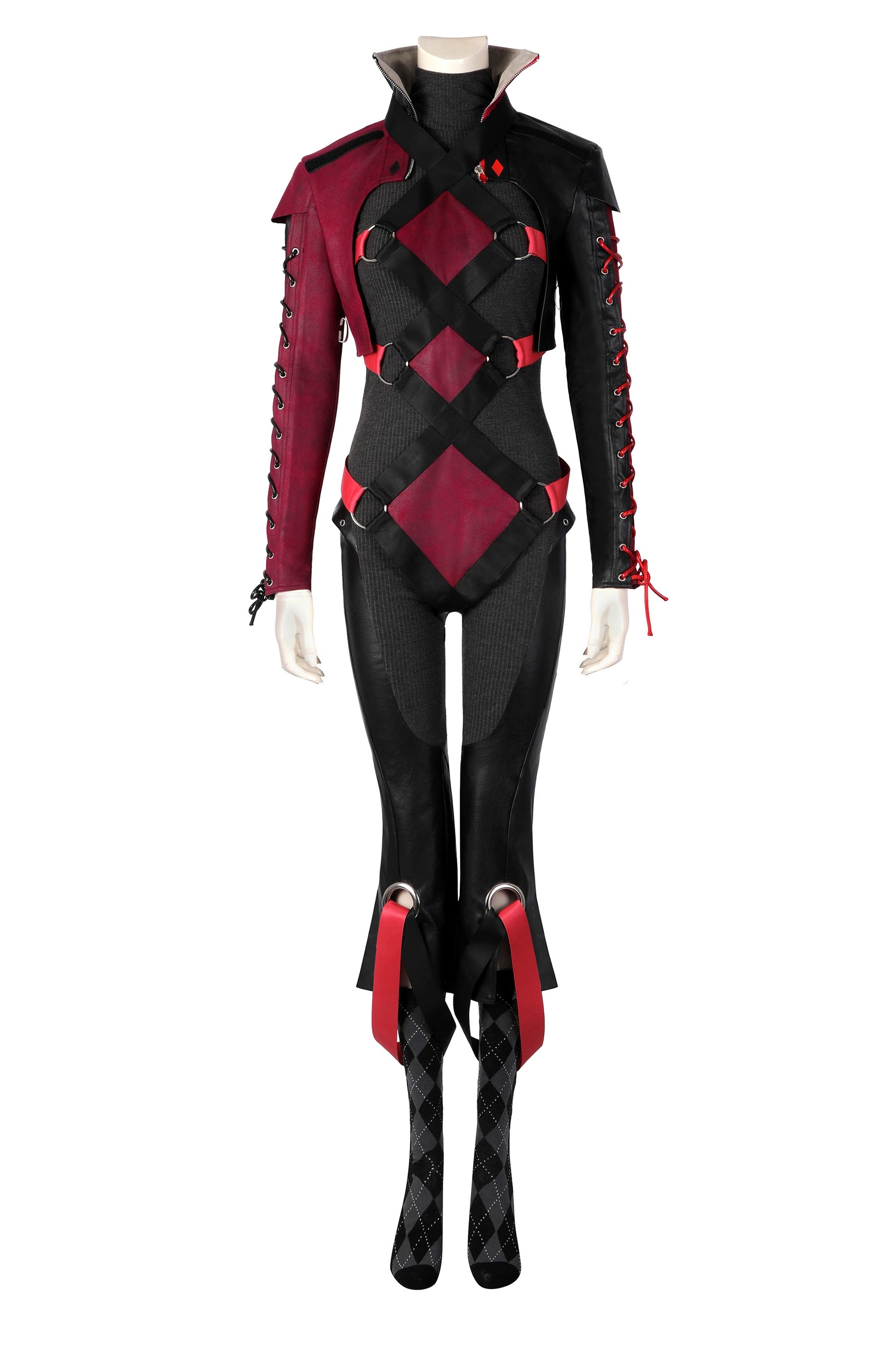 Harley Quinn Boss Outfit Cosplay Kostuum
