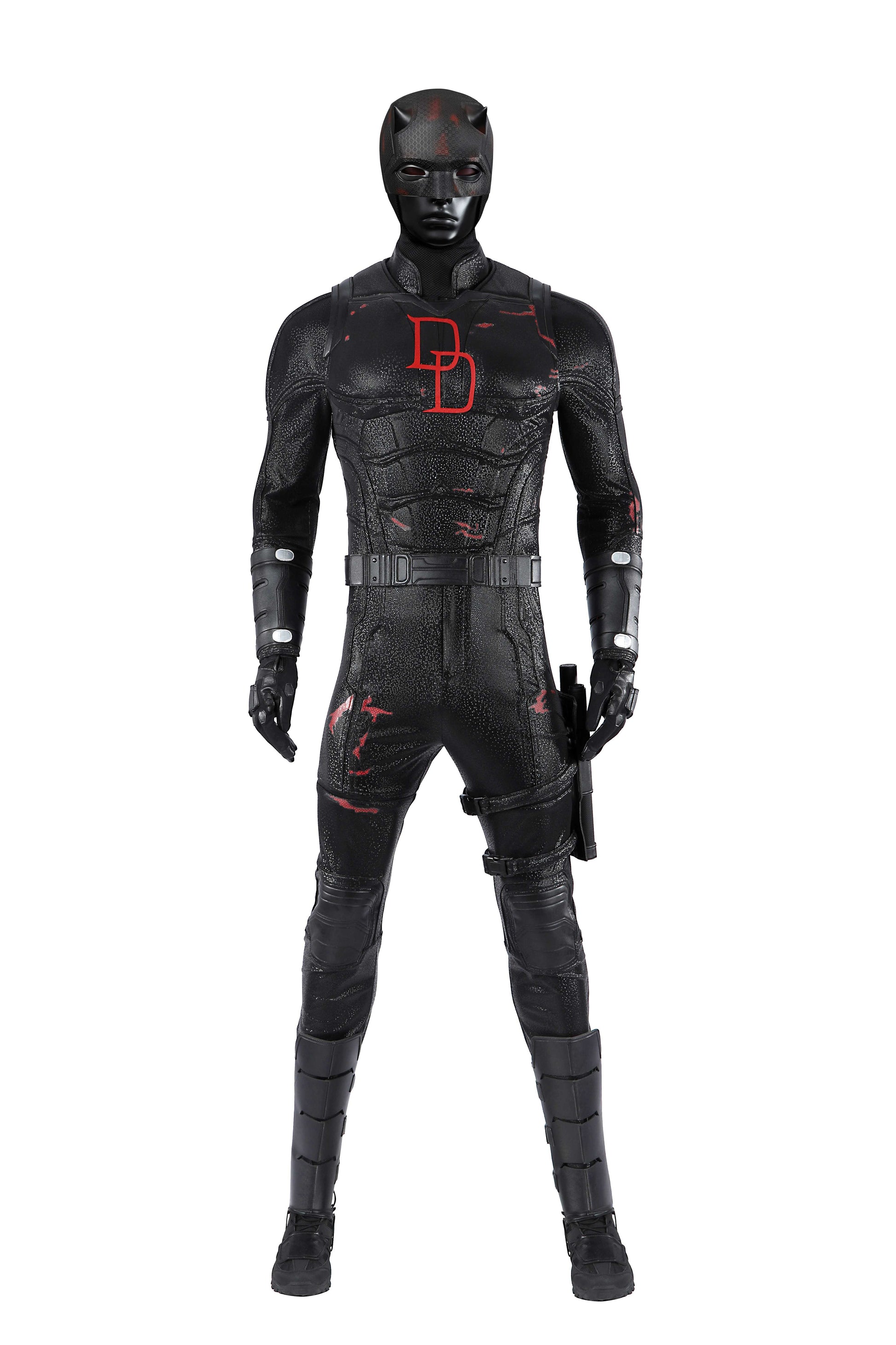 Matt Murdock Black Jumpsuit Cosplay Kostuum