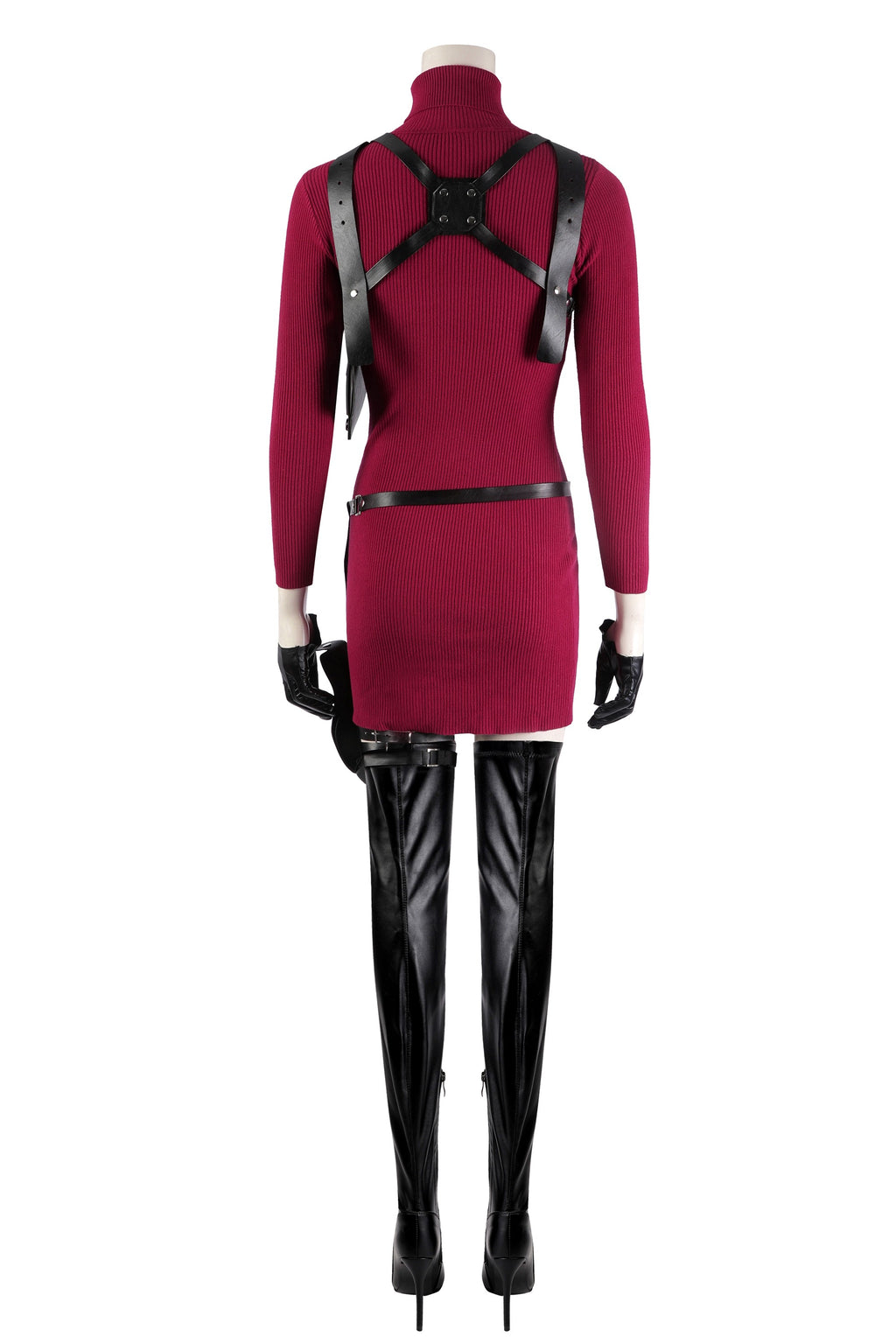 Ada Wong Cosplay Kostuum Lange Mouw Jumpsuit