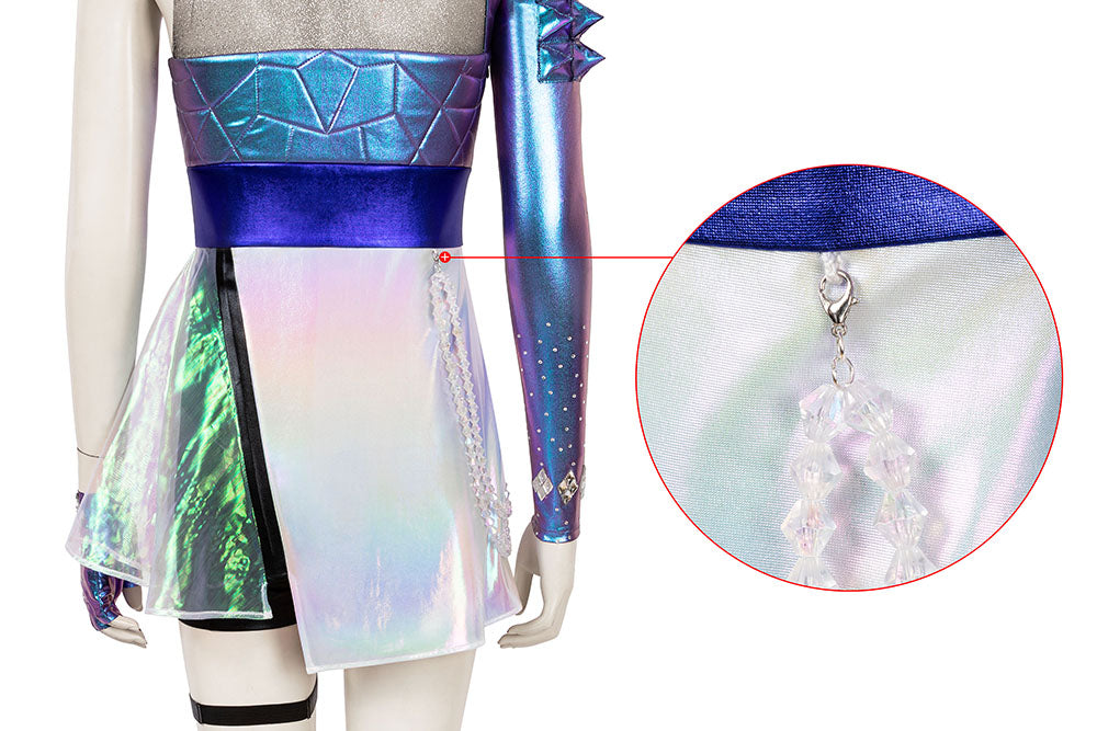 K/DA Ahri Optreden Cosplay Pak