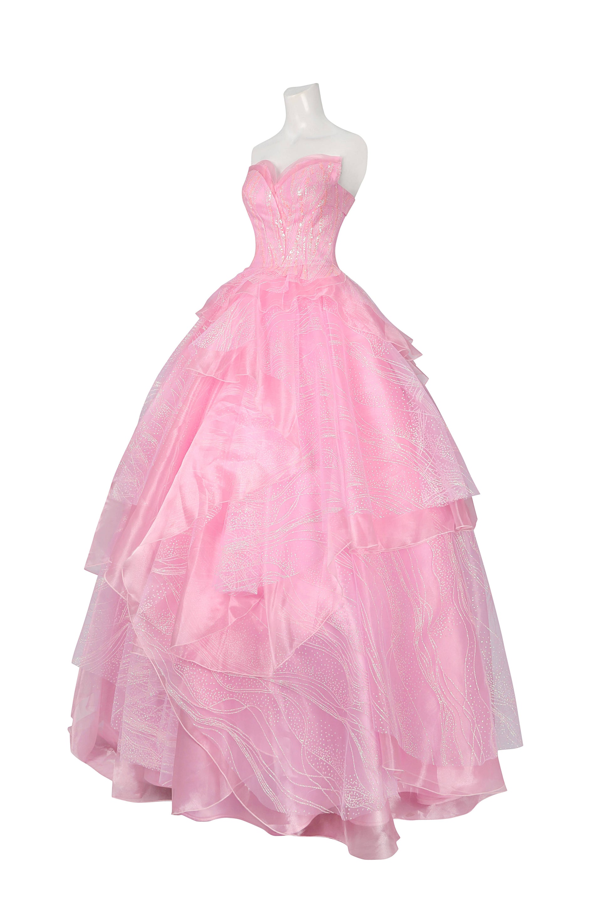 Glinda Jurk Cosplay Kostuum