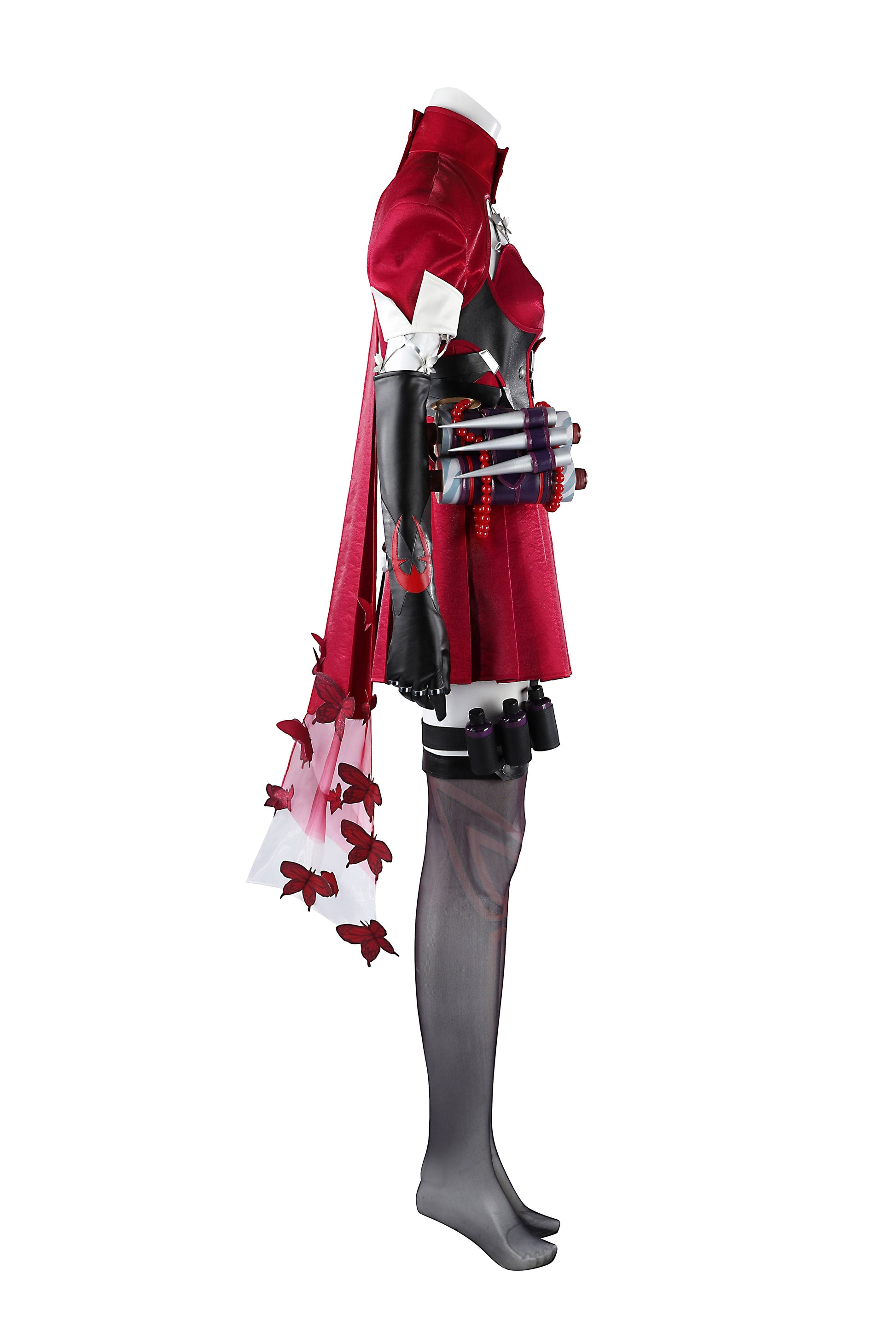 Psylocke Cosplay Kostuum Blood Kariudo Skin