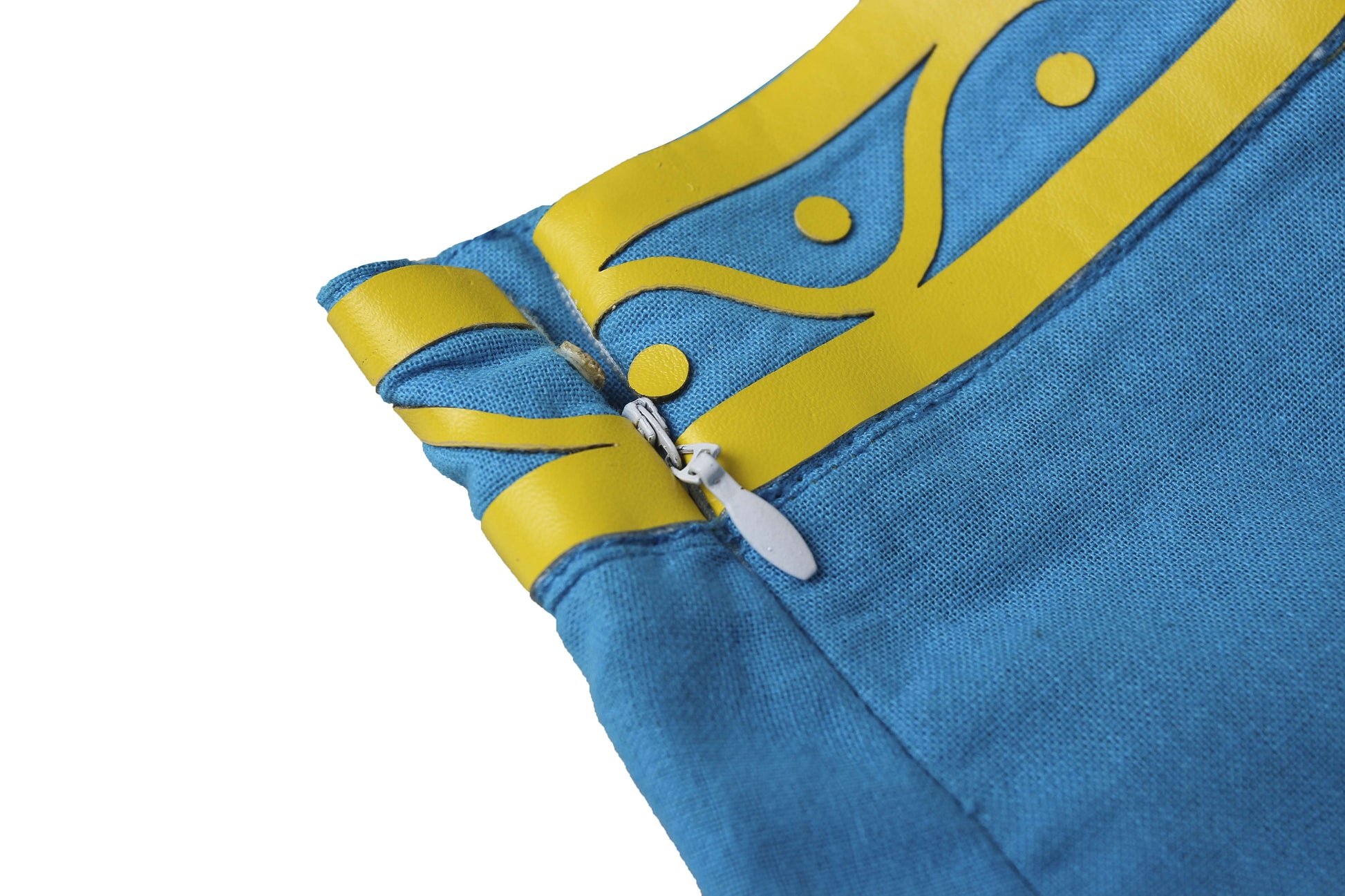 Prinses Zelda Blauw Outfit Cosplay Kostuum