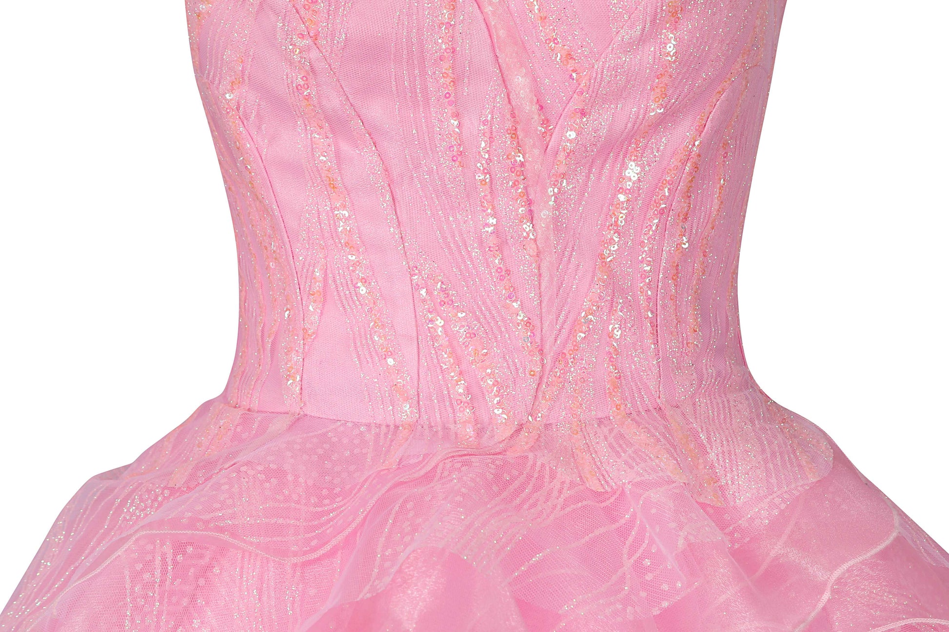 Glinda Jurk Cosplay Kostuum