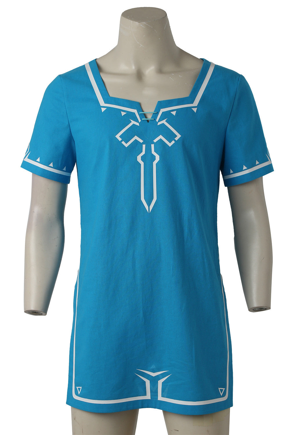 Link Blauw Outfit Cosplay Kostuum
