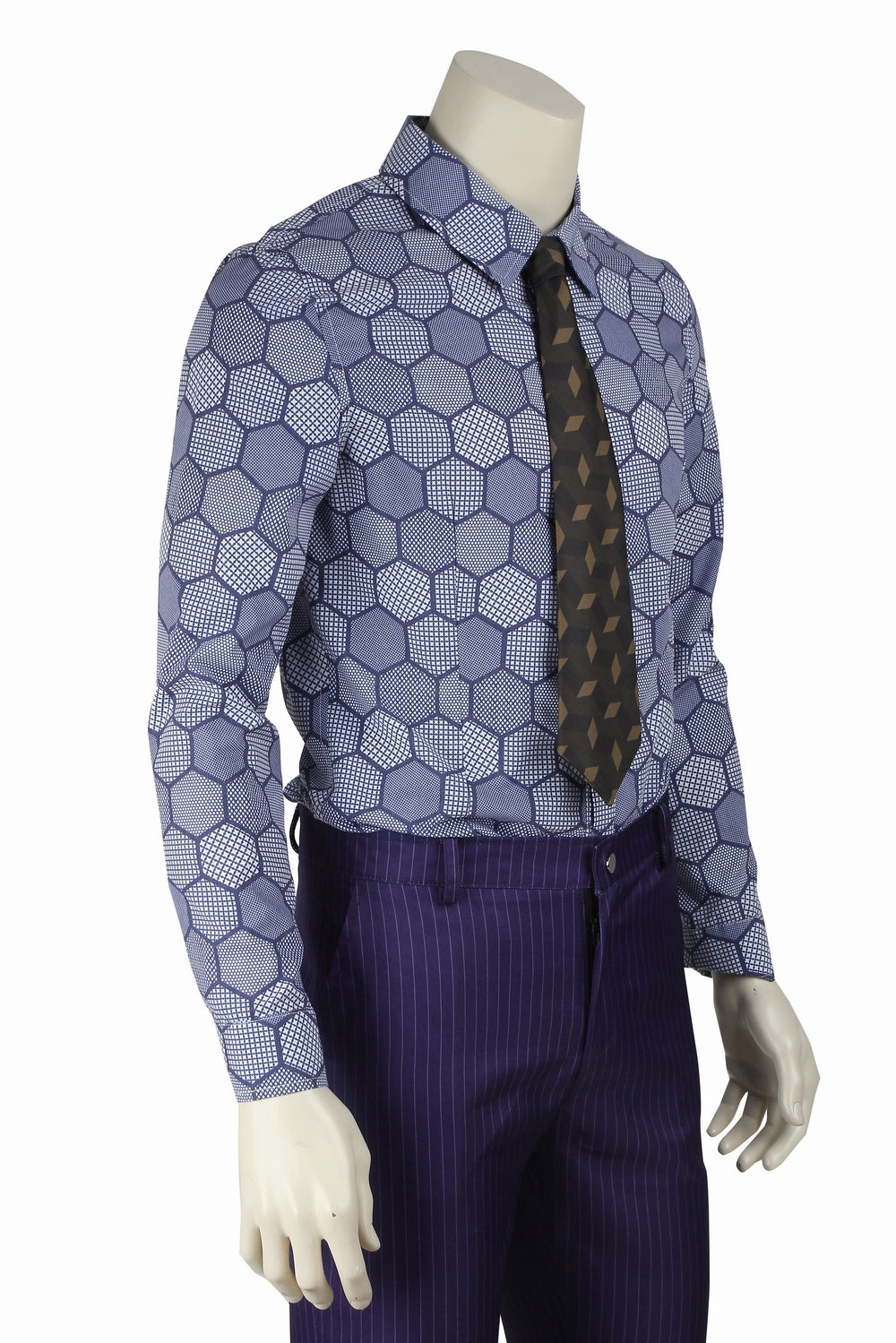 Joker Paars Outfit Cosplay Kostuum
