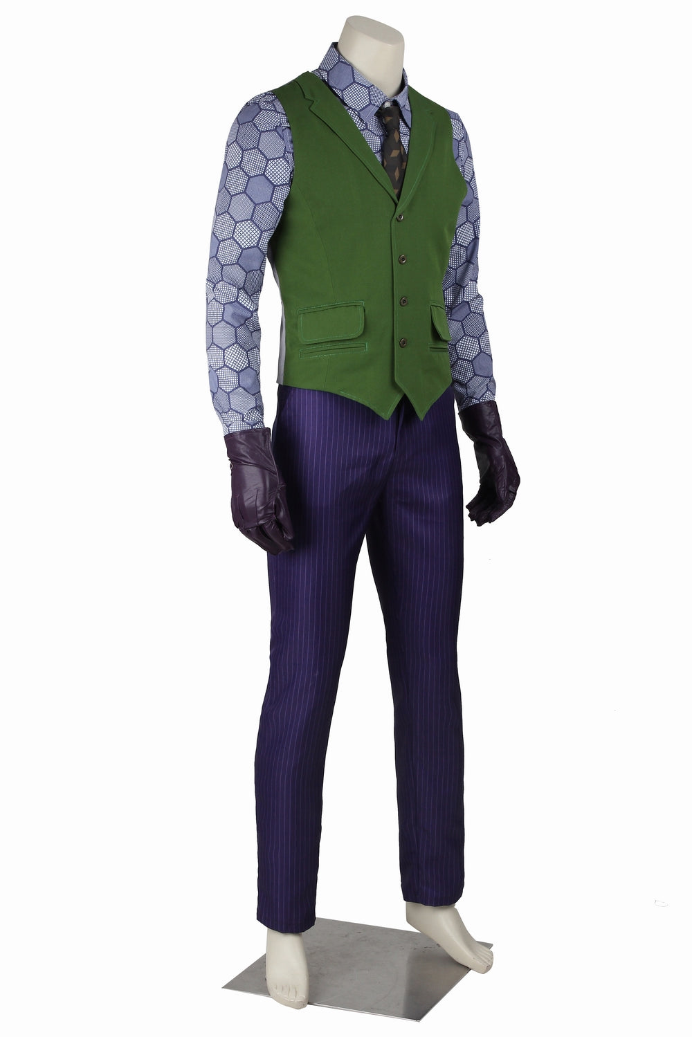 Joker Paars Outfit Cosplay Kostuum