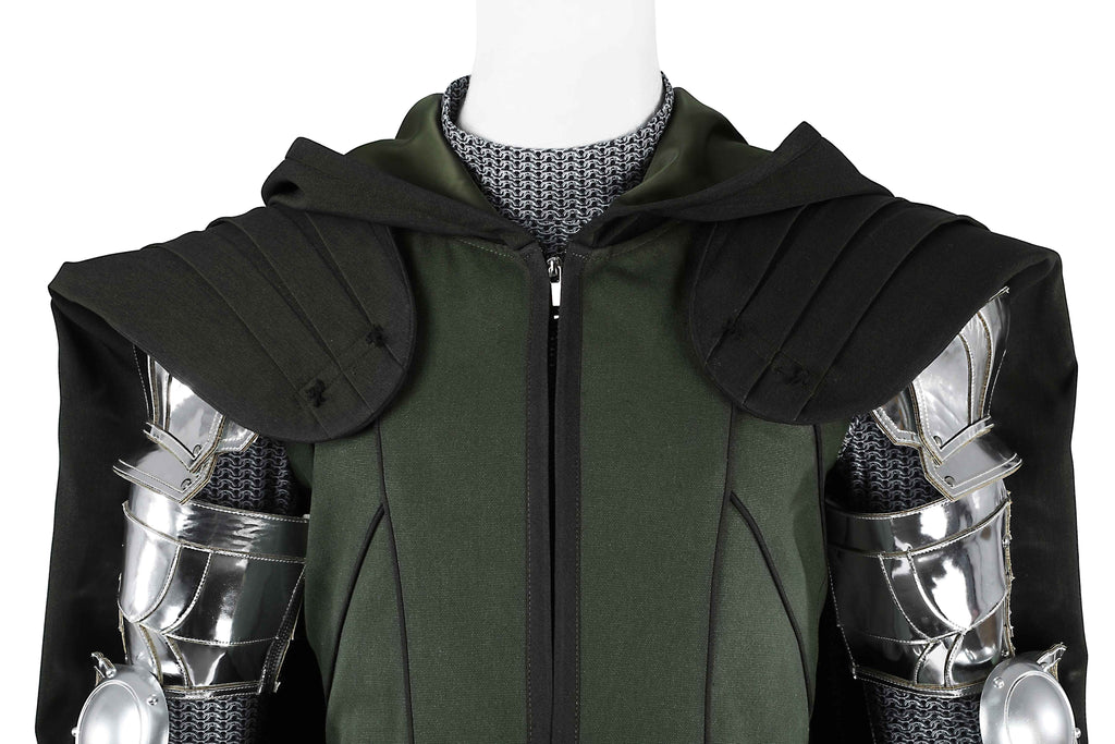 Victor Von Doom Zwart Outfit Cosplay Kostuum