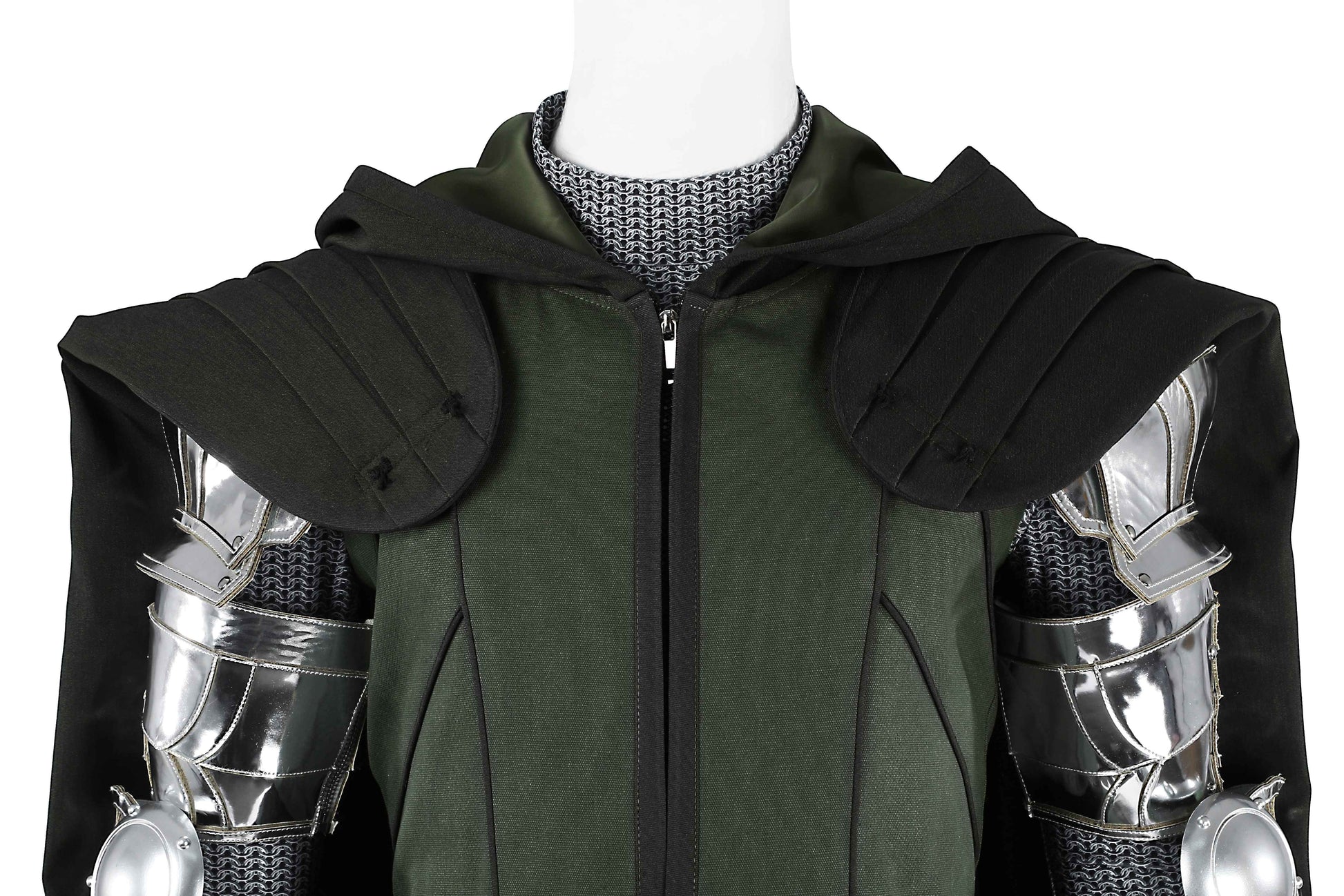 Victor Von Doom Zwart Outfit Cosplay Kostuum