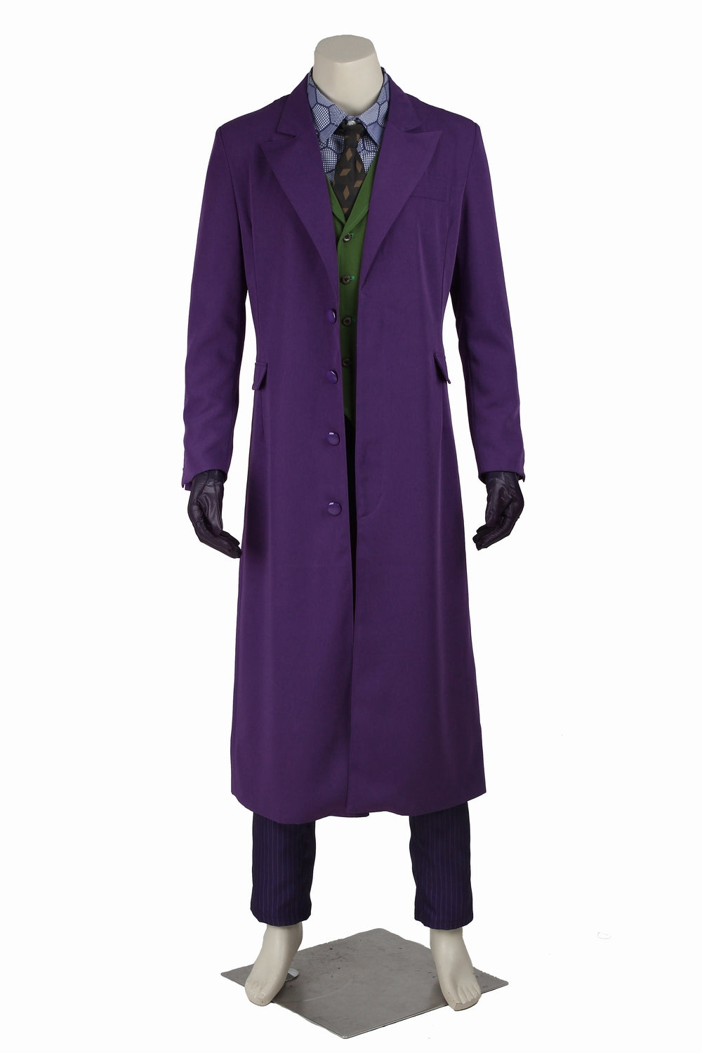 Joker Paars Outfit Cosplay Kostuum