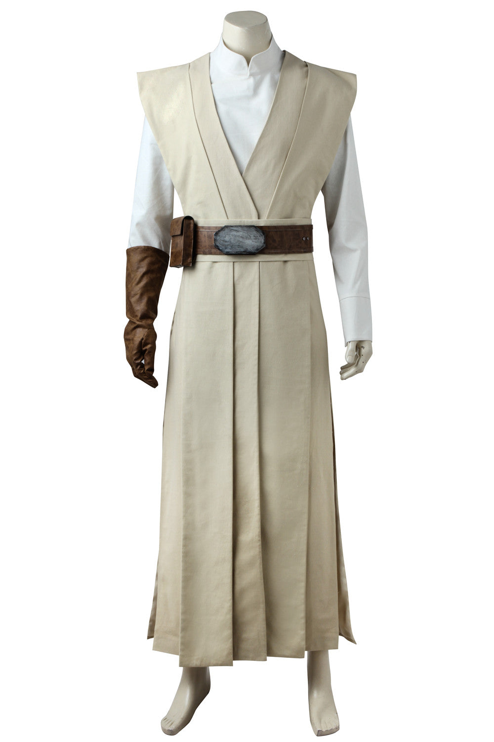 Luke Skywalker Wit Outfit Cosplay Kostuum