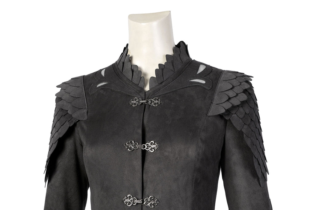 Rhaenyra Targaryen Zwarte Outfit Cosplay Kostuum