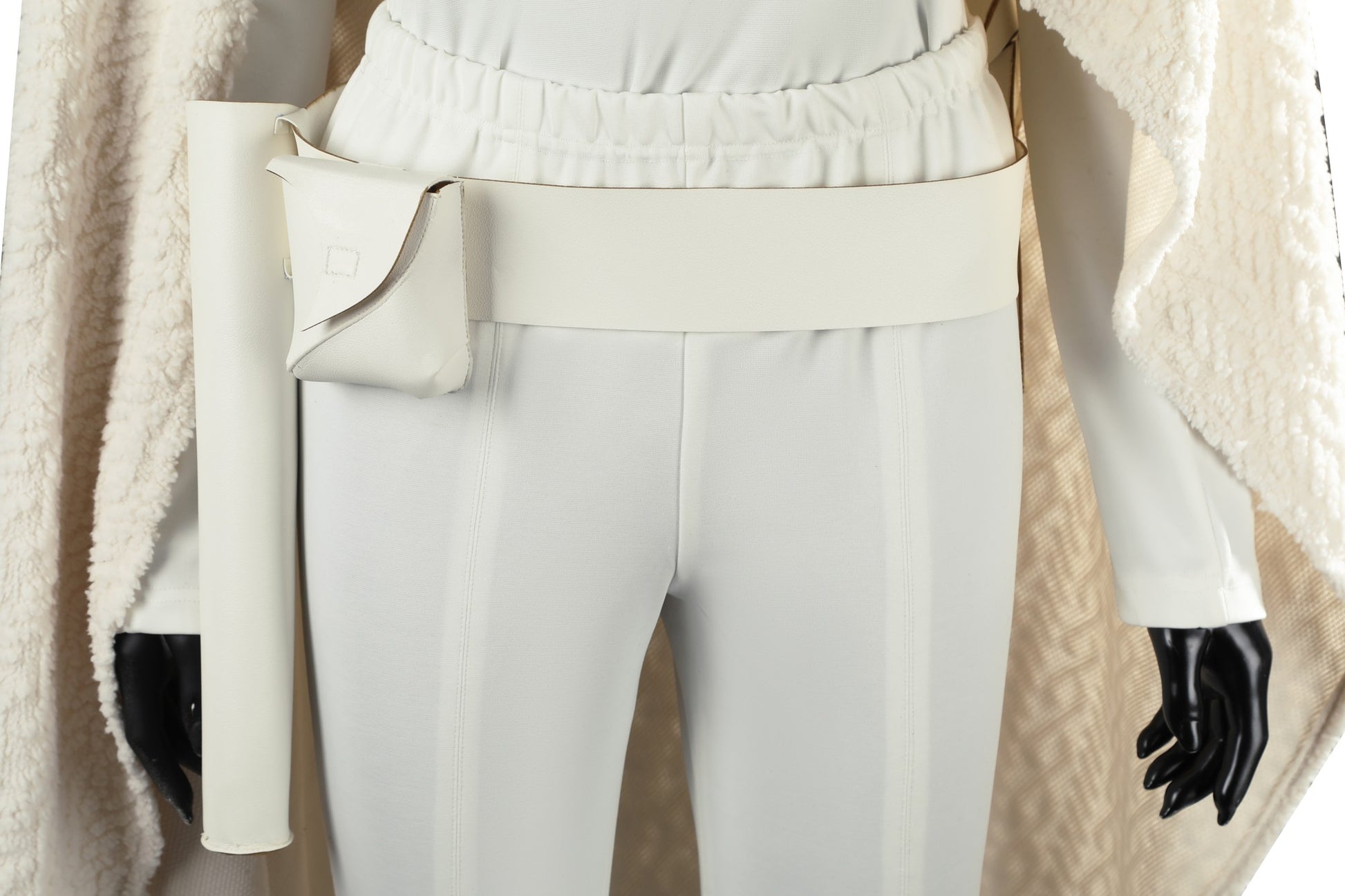 Padmé Amidala Wit Outfit Cosplay Kostuum