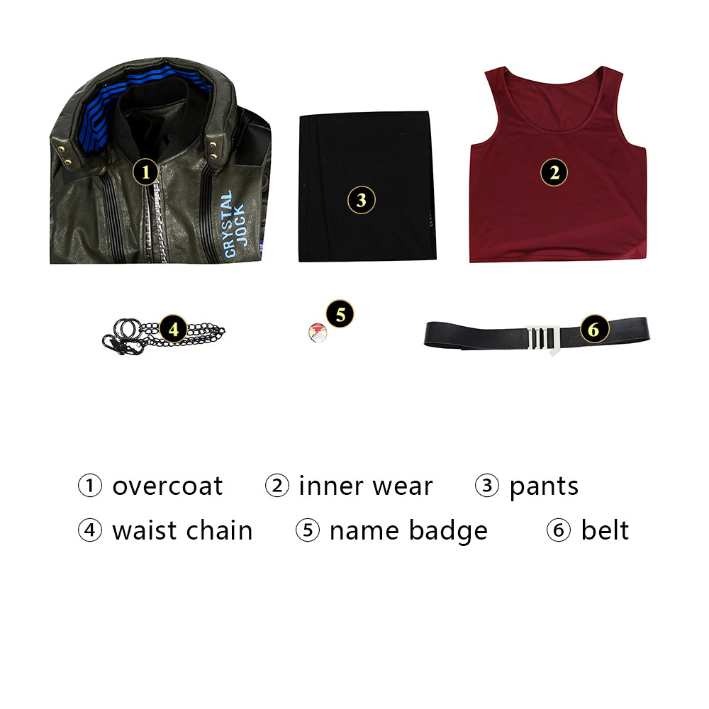 Vrouwelijk V Outfit Cosplay Kostuum