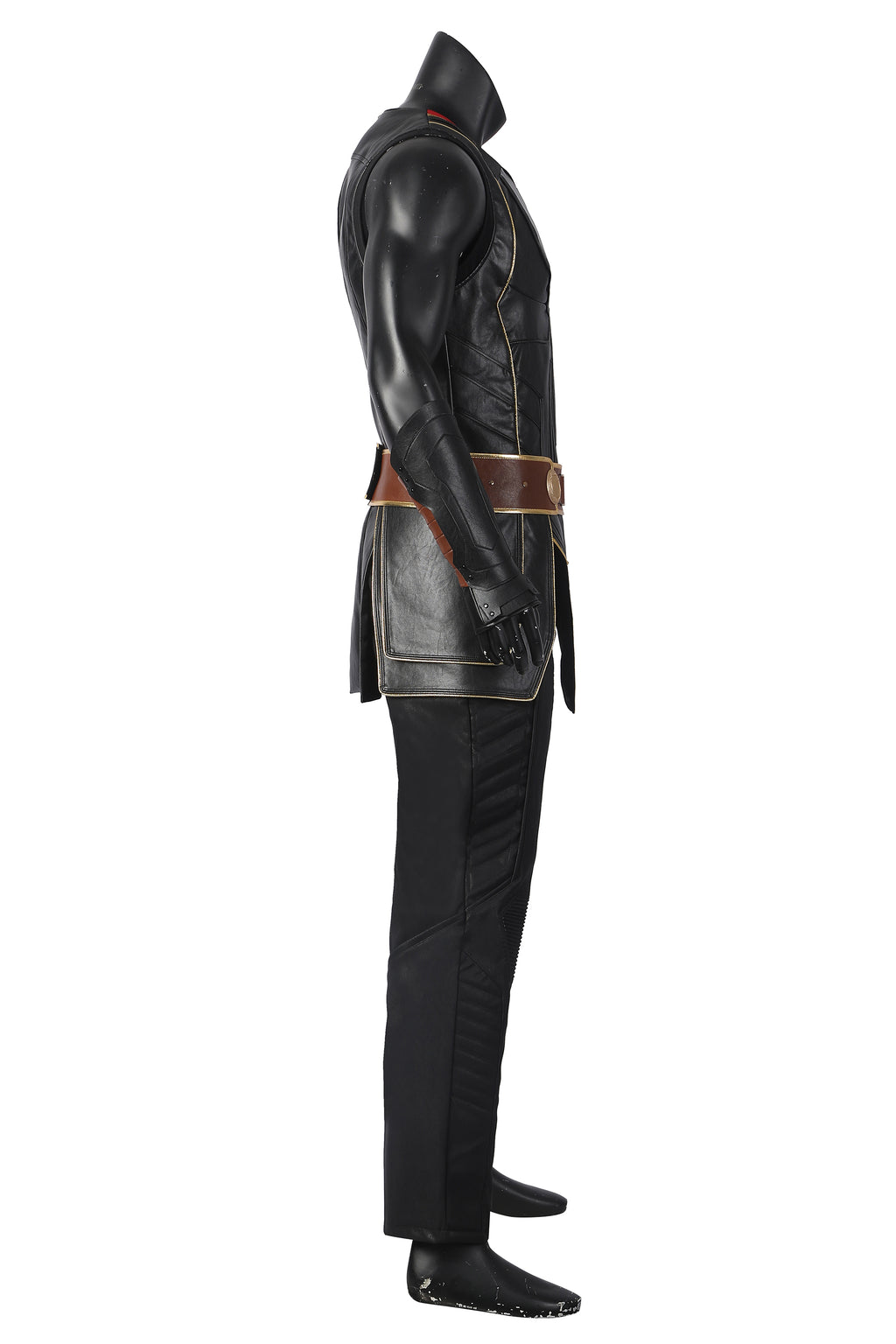 Thor Zwart Outfit Cosplay Kostuum