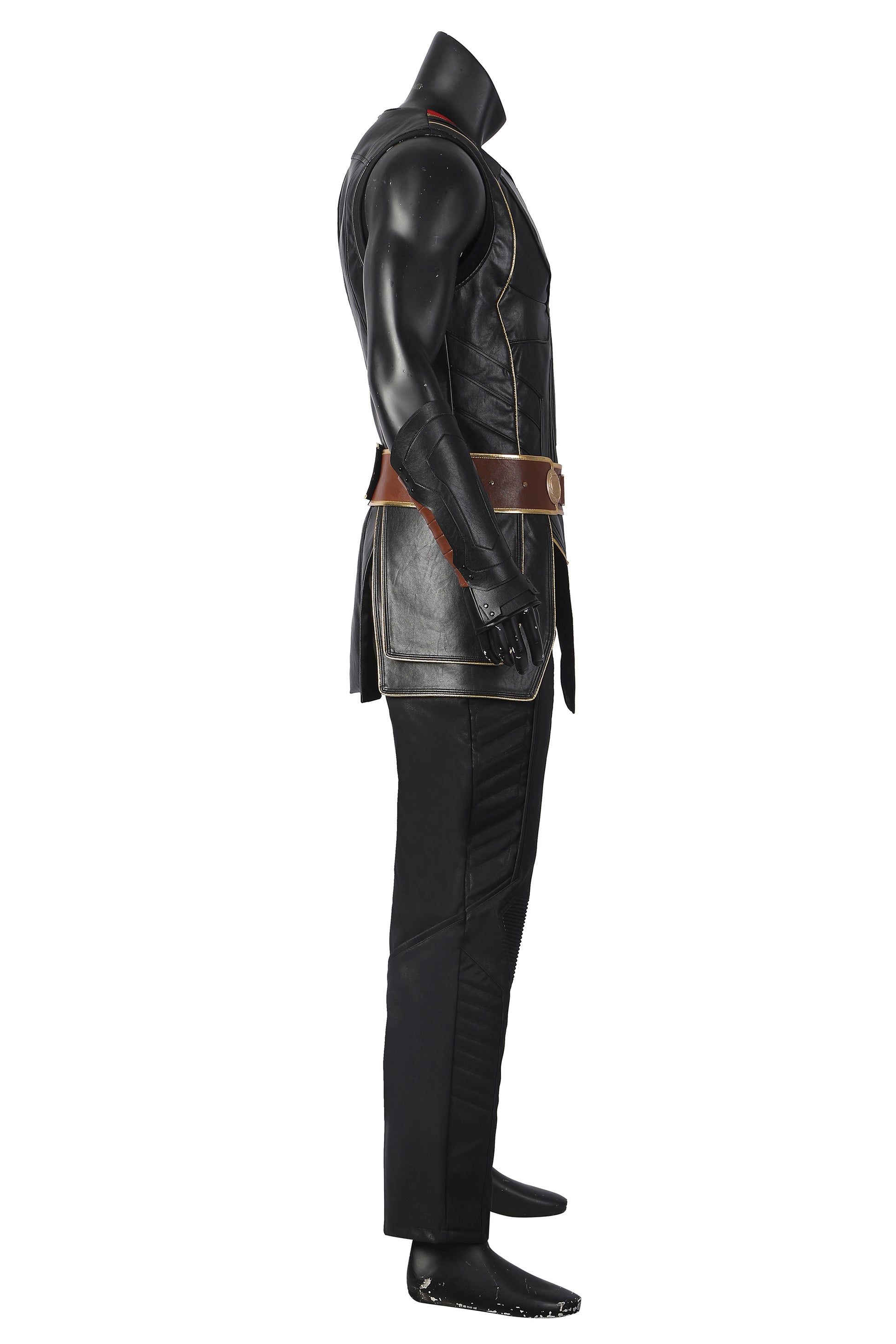 Thor Zwart Outfit Cosplay Kostuum