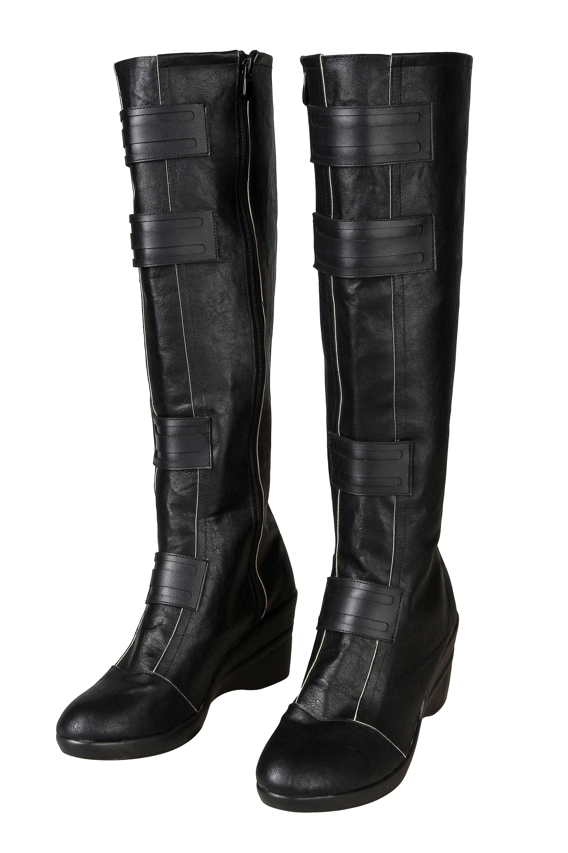 Natasha Romanoff Cosplay Kostuum Zwart pak