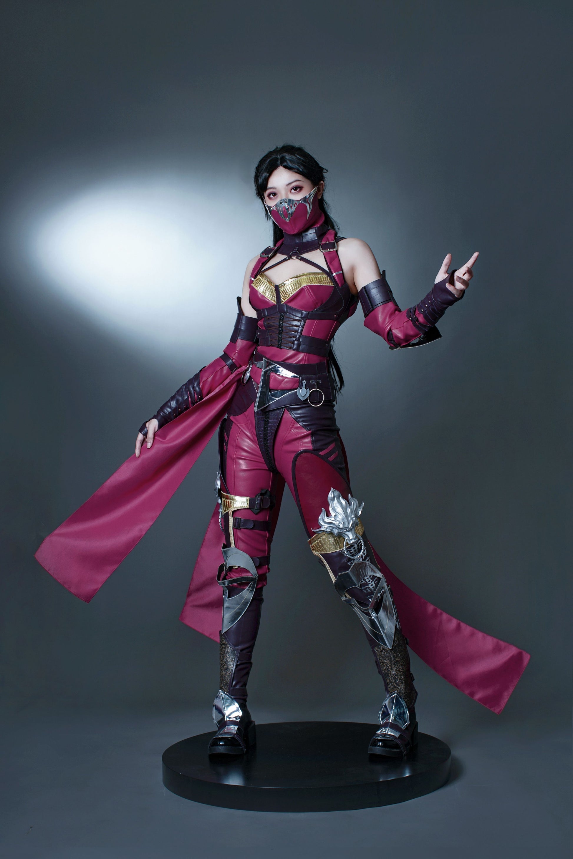 Mileena cosplay kostuum