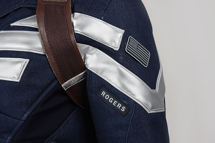 Captain America Steve Rogers Cosplay Kostuum