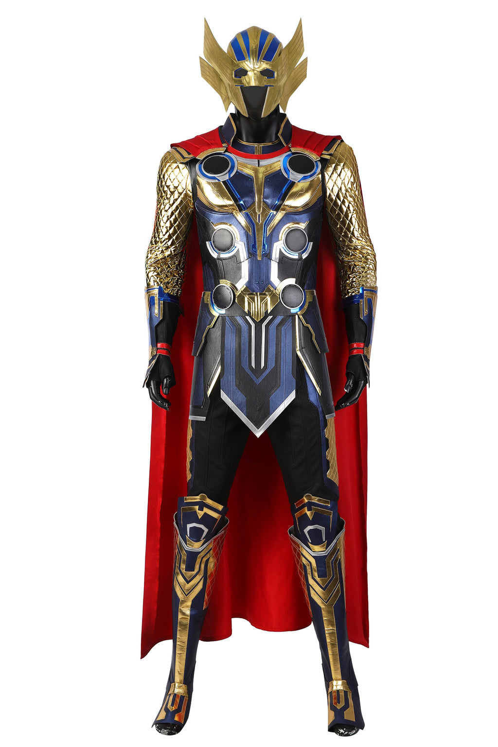 Thor 4 Love and Thunder Cosplay Kostuum (Lange Mouwen)