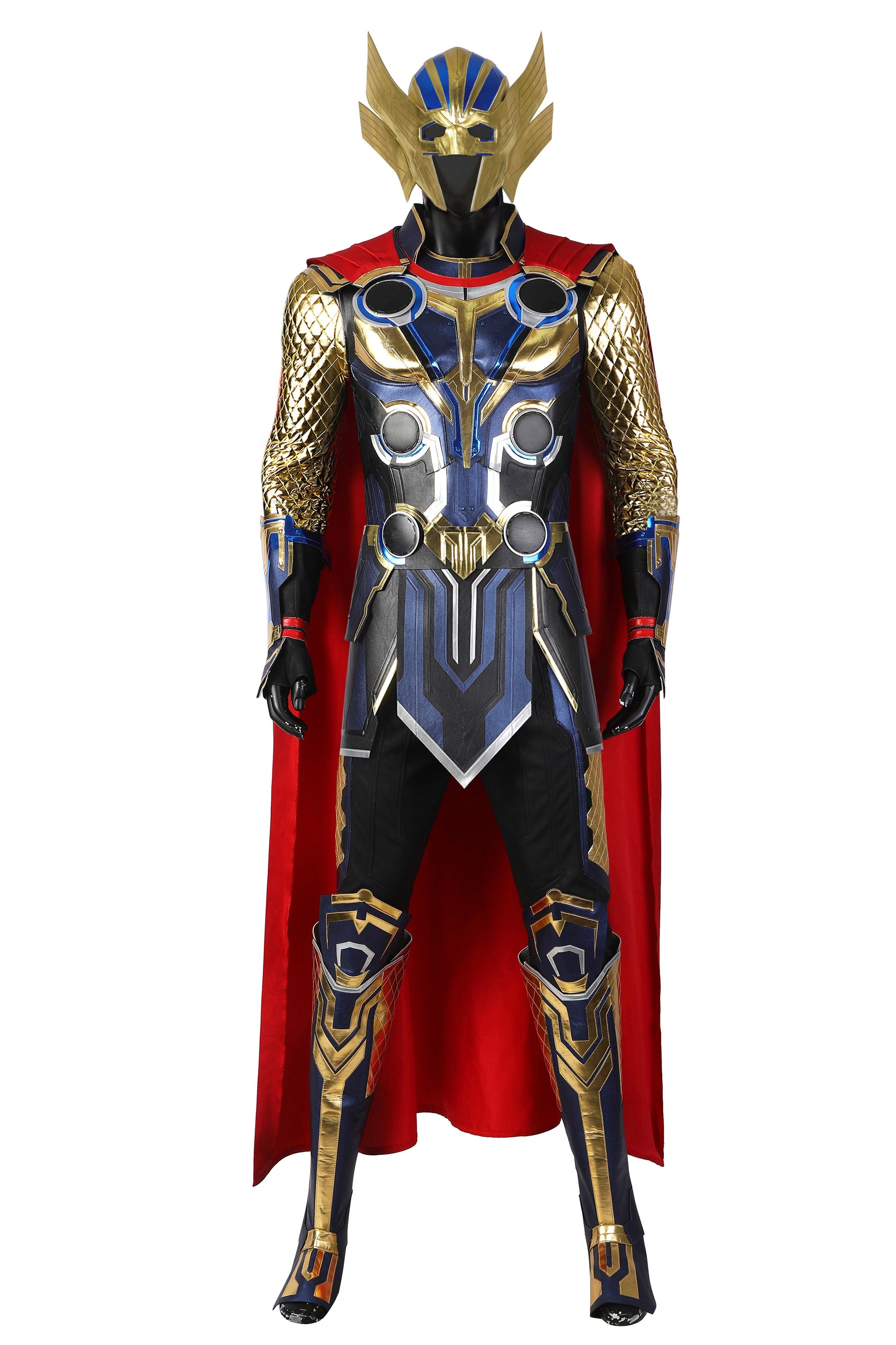 Thor 4 Love and Thunder Cosplay Kostuum (Lange Mouwen)