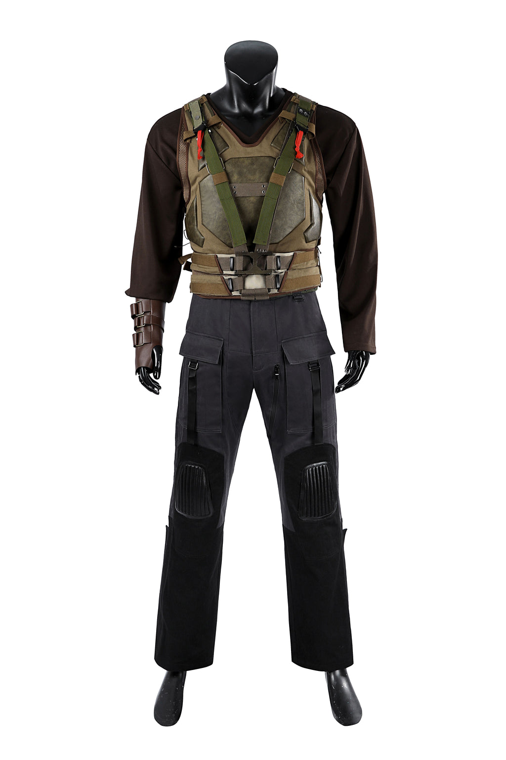 Bane Outfit Cosplay Kostuum