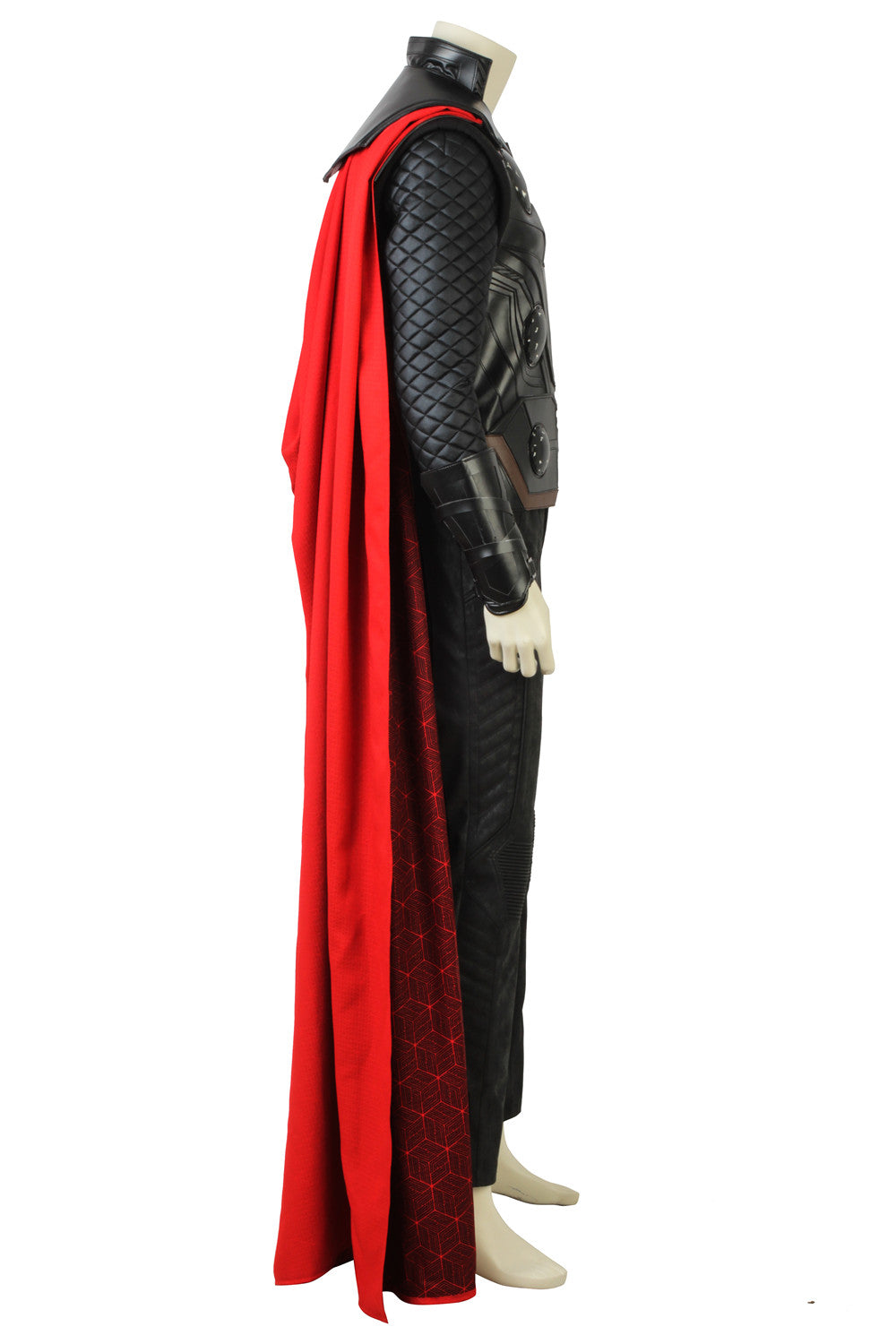 Thor Zwart Outfit Cosplay Kostuum