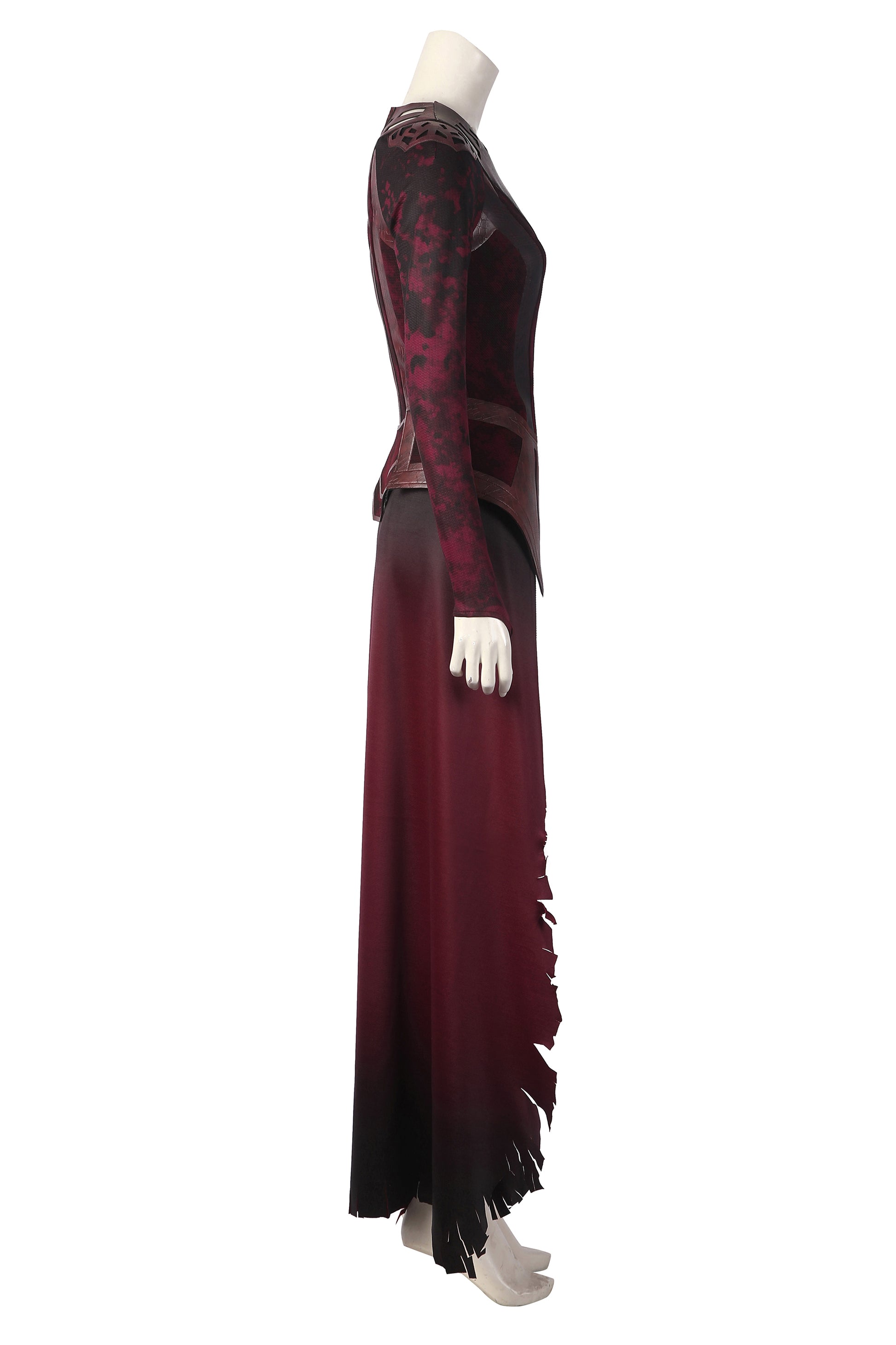 Wanda Scarlet Witch Cosplay Pak Volledige Uitrusting Van De Scharlaken Heks