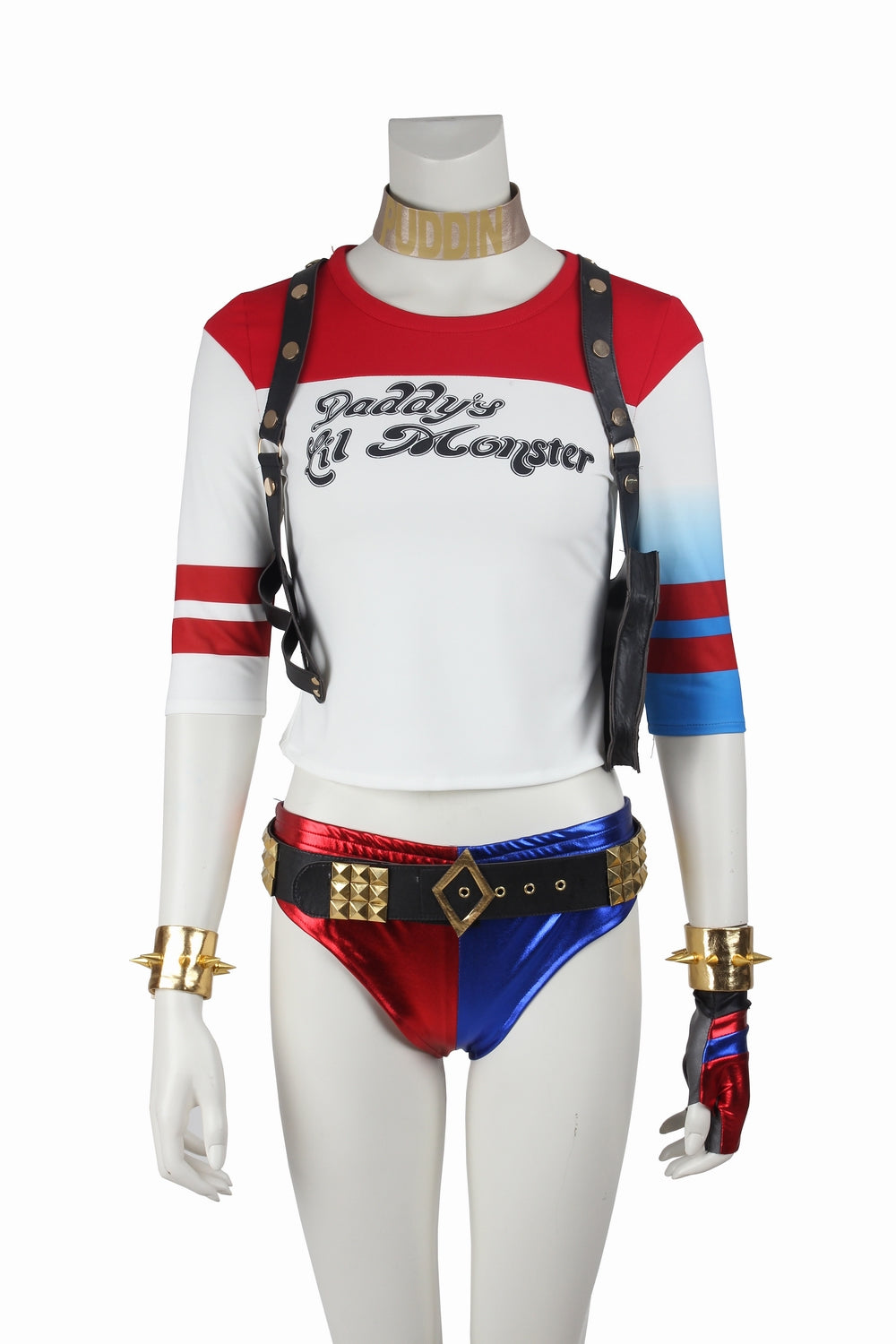 Suicide Squad Harley Quinn Cosplay Kostuum