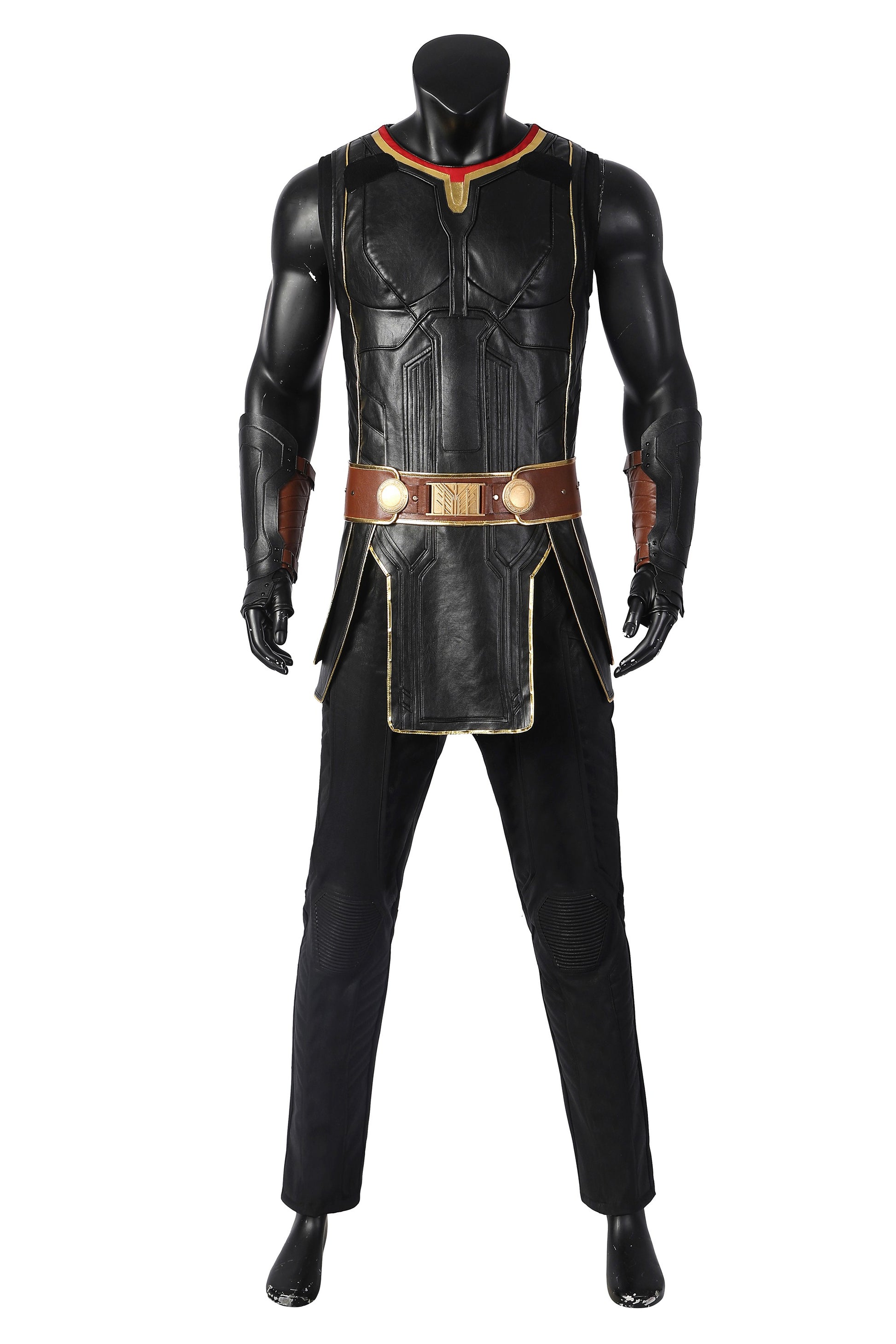 Thor Zwart Outfit Cosplay Kostuum