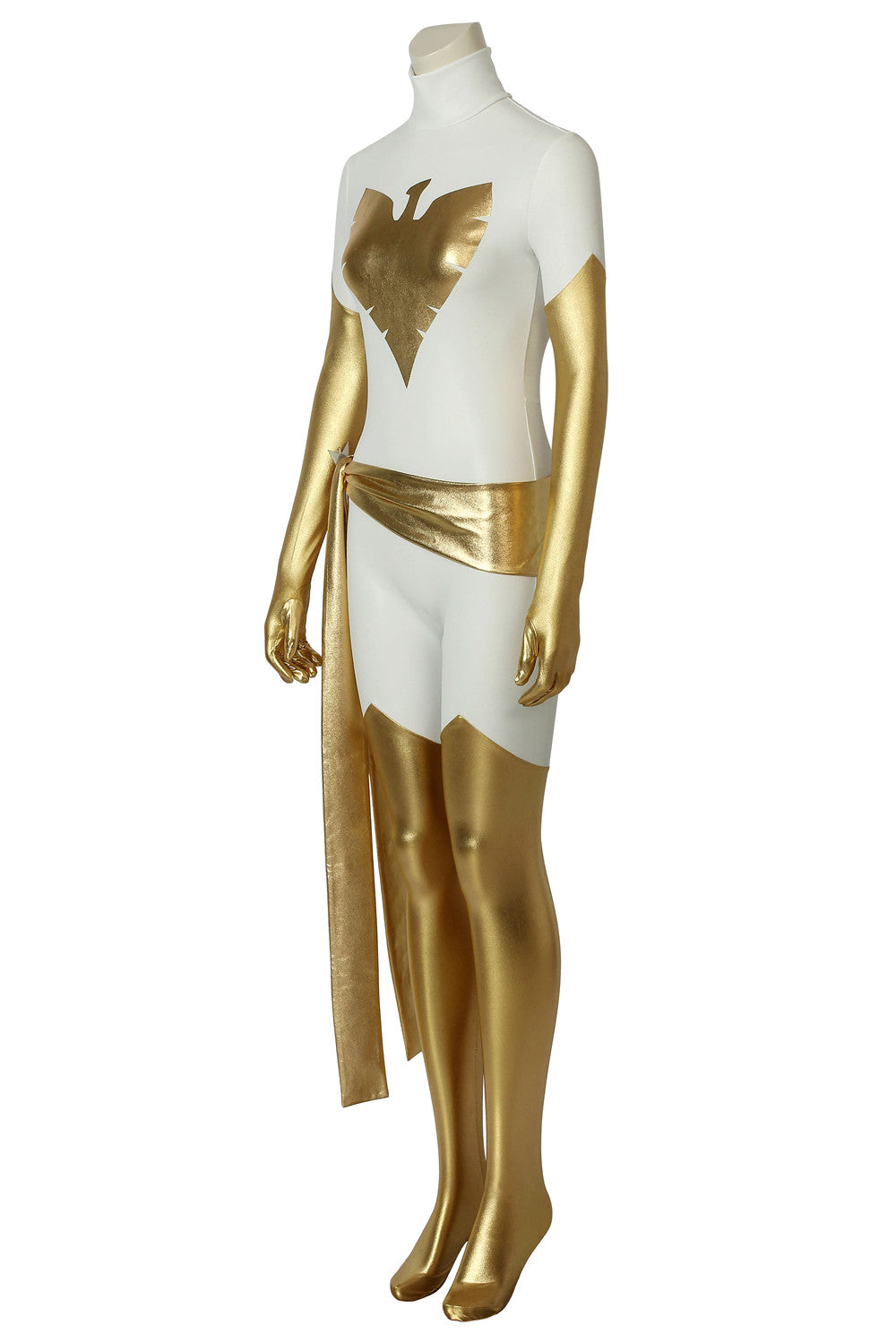 Jean Grey Witte Overall Cosplay Kostuum